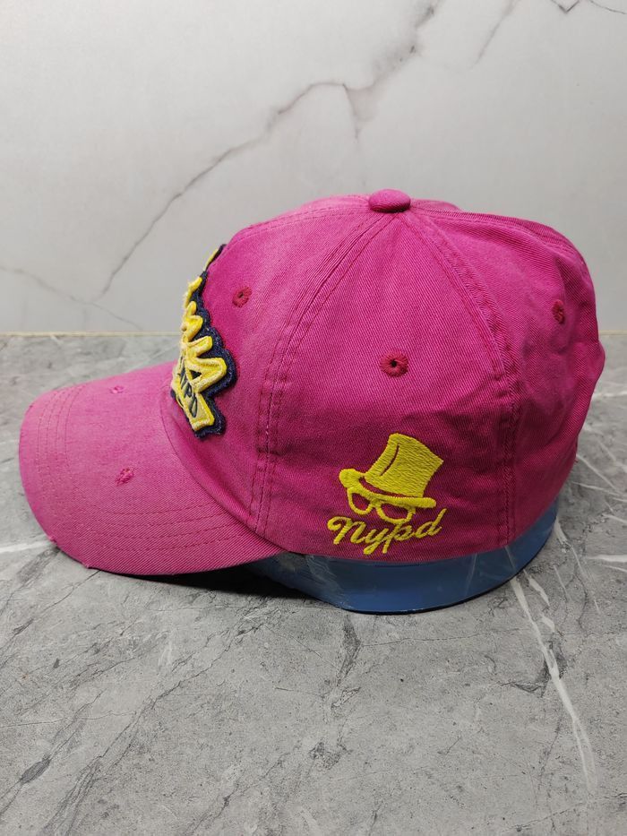Japanese Brand Vintage NYPD Distressed Style Cap Hat Size ONE SIZE - 4 Thumbnail