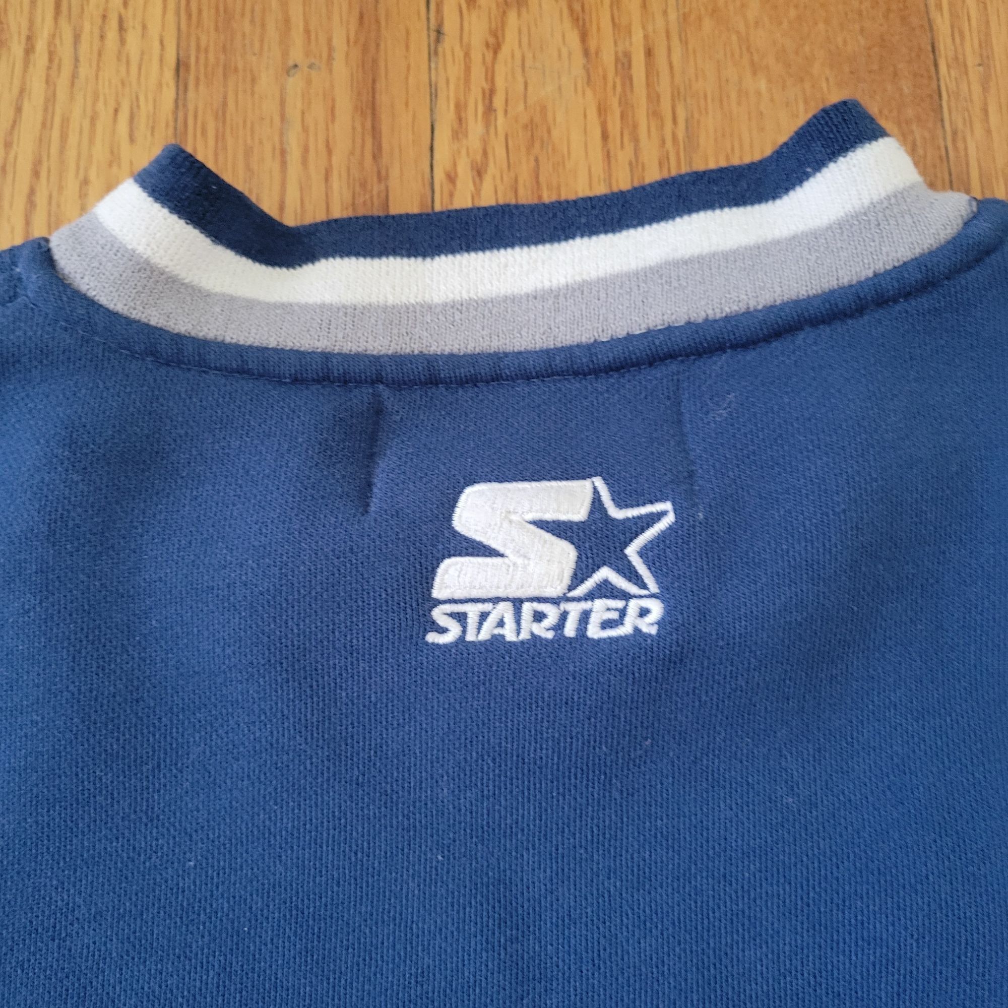Starter Dallas Cowboys Starter NFL Sweatshirt Blue Embroidered Logo Size US L / EU 52-54 / 3 - 8 Thumbnail