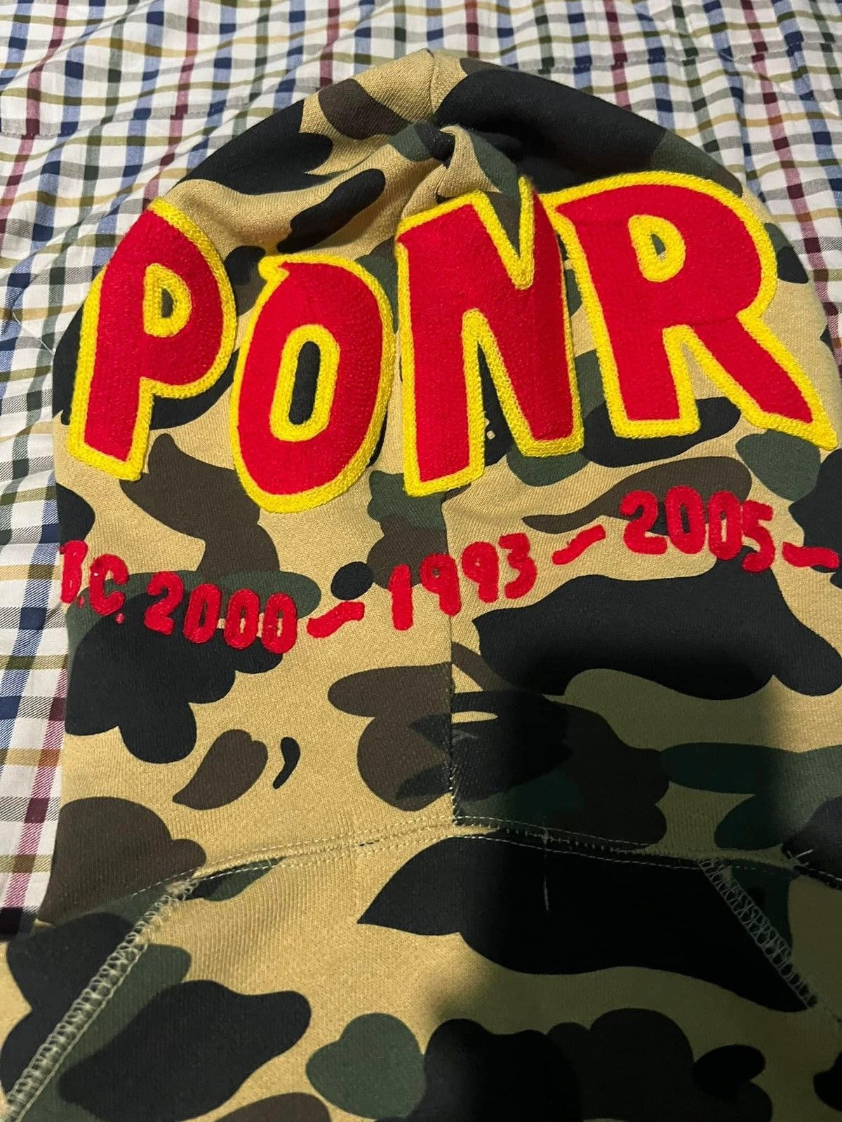 Bape 1st Camo PONR Shark Full Zip Hoodie Size US M / EU 48-50 / 2 - 3 Thumbnail