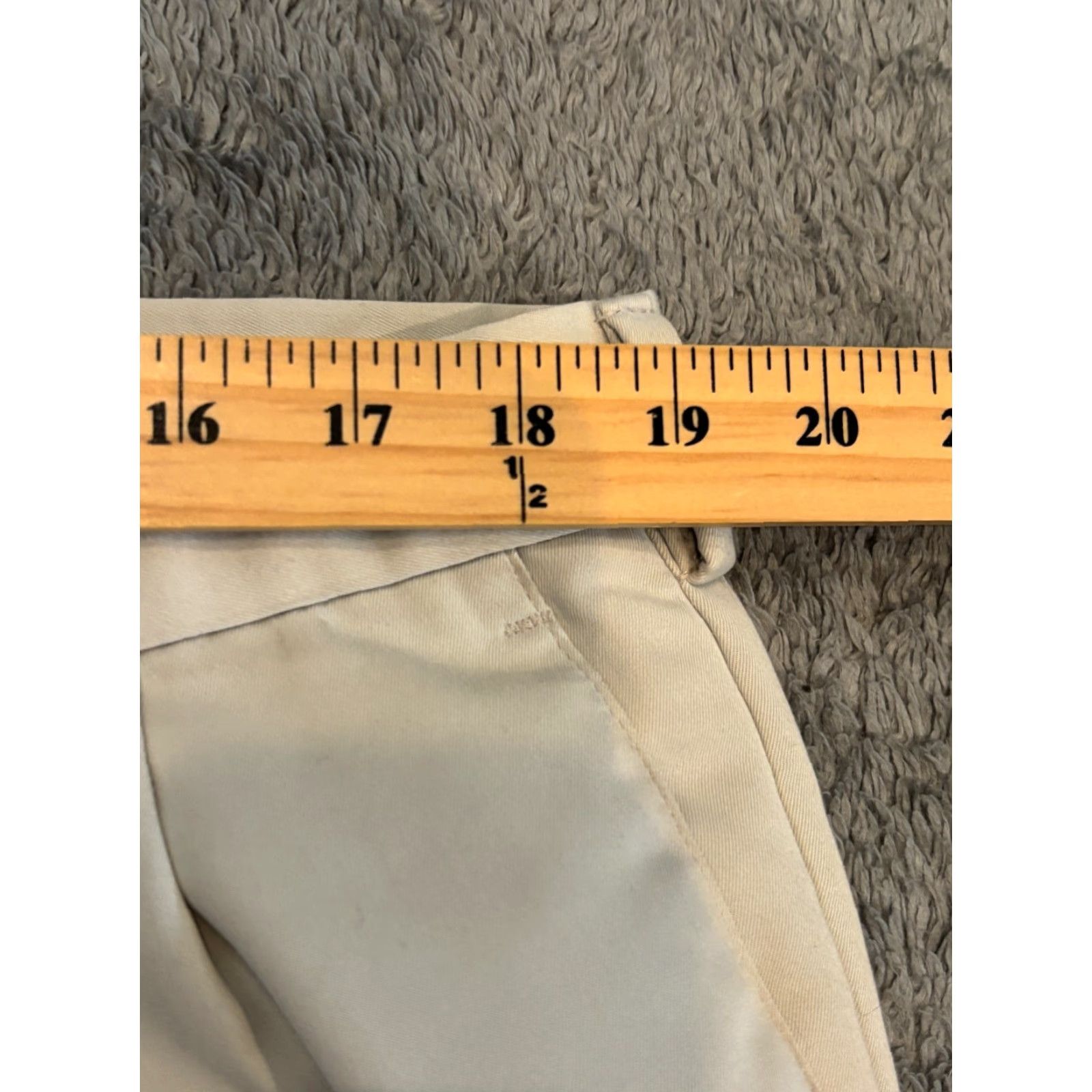Dockers DOCKERS Golf Pants Mens 38X30 Beige Khaki Pleated Cuffed Straight Leg Casual Size US 38 / EU 54 - 6 Thumbnail