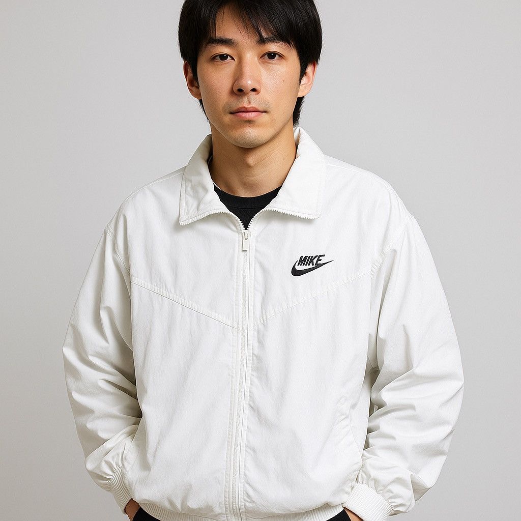 Nike Vintage Nike Swoosh Small Logo Jacket Size US L / EU 52-54 / 3 - 1 Thumbnail