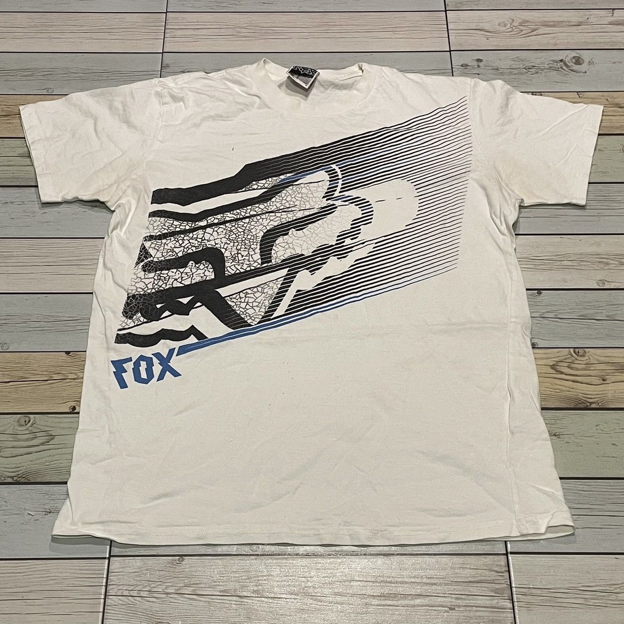 Affliction × Fox Racing × Southpole Rare Fox Racing Wings Cross Tee Y2K Affliction Style Size US M / EU 48-50 / 2 - 1 Thumbnail