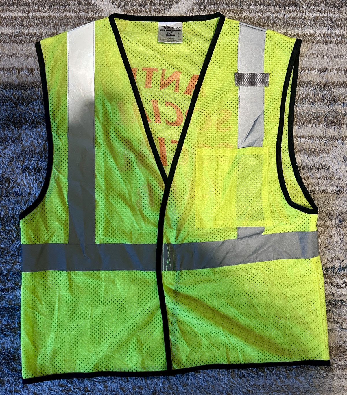 Anti Social Social Club Anti Social Social Club Work Vest Neon Size US M / EU 48-50 / 2 - 3 Thumbnail