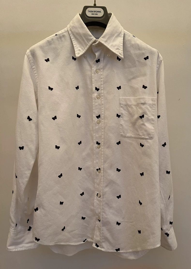 Thom Browne Thom Browne size3 Butterfly shirt Size US L / EU 52-54 / 3 - 1 Thumbnail