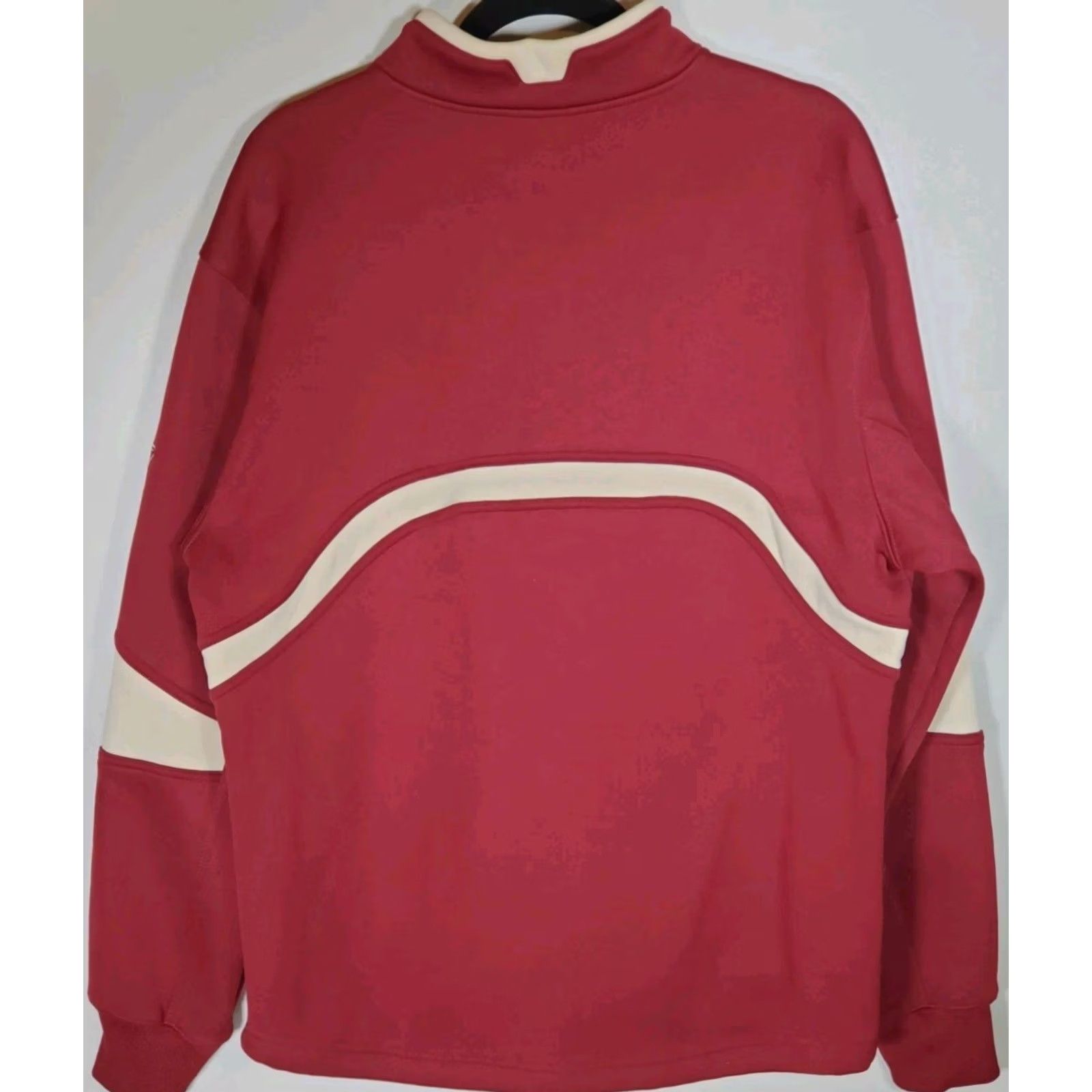 Reebok Reebok Boston College BC Eagles 1/4 Zip Pullover Fleece Lined Stitched Men’s S Maroon and Gold College Size US S / EU 44-46 / 1 - 3 Thumbnail