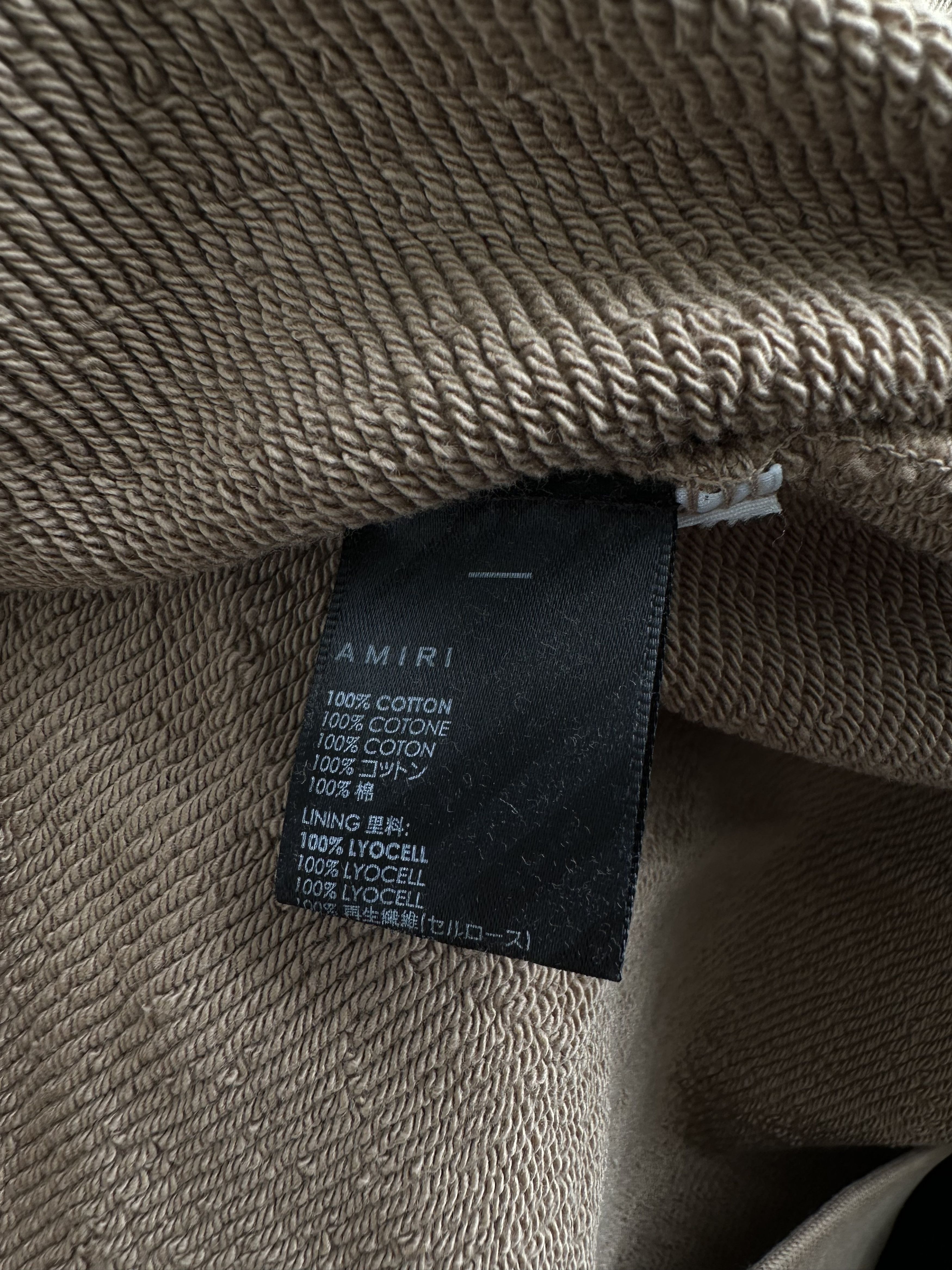 Amiri Amiri Tan & Black MA Logo Hoodie Size US XXL / EU 58 / 5 - 3 Thumbnail
