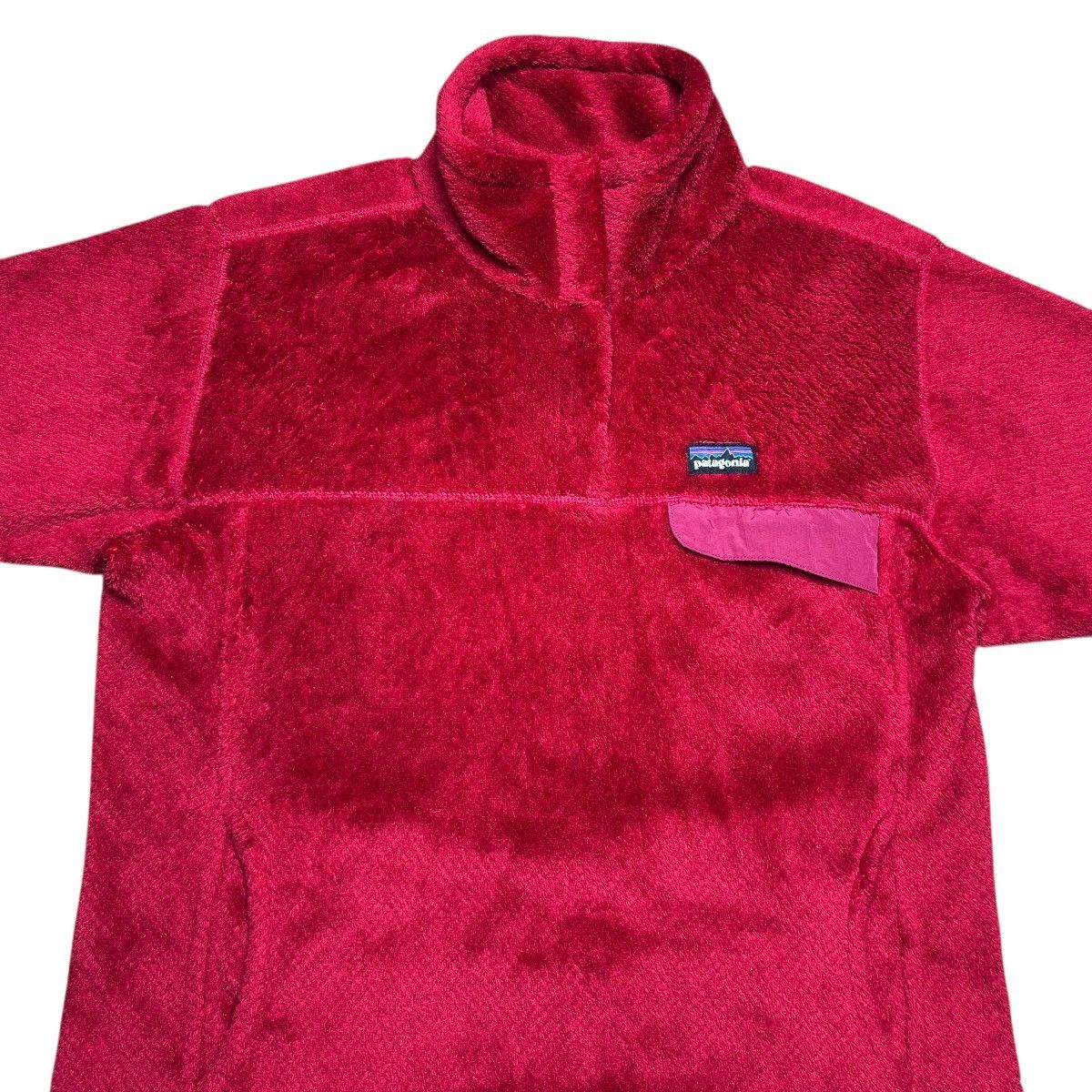 Patagonia Patagonia Women’s Red Re-Tool Snap T Polartec Fleece Sweater Size L / US 10 / IT 46 - 5 Thumbnail