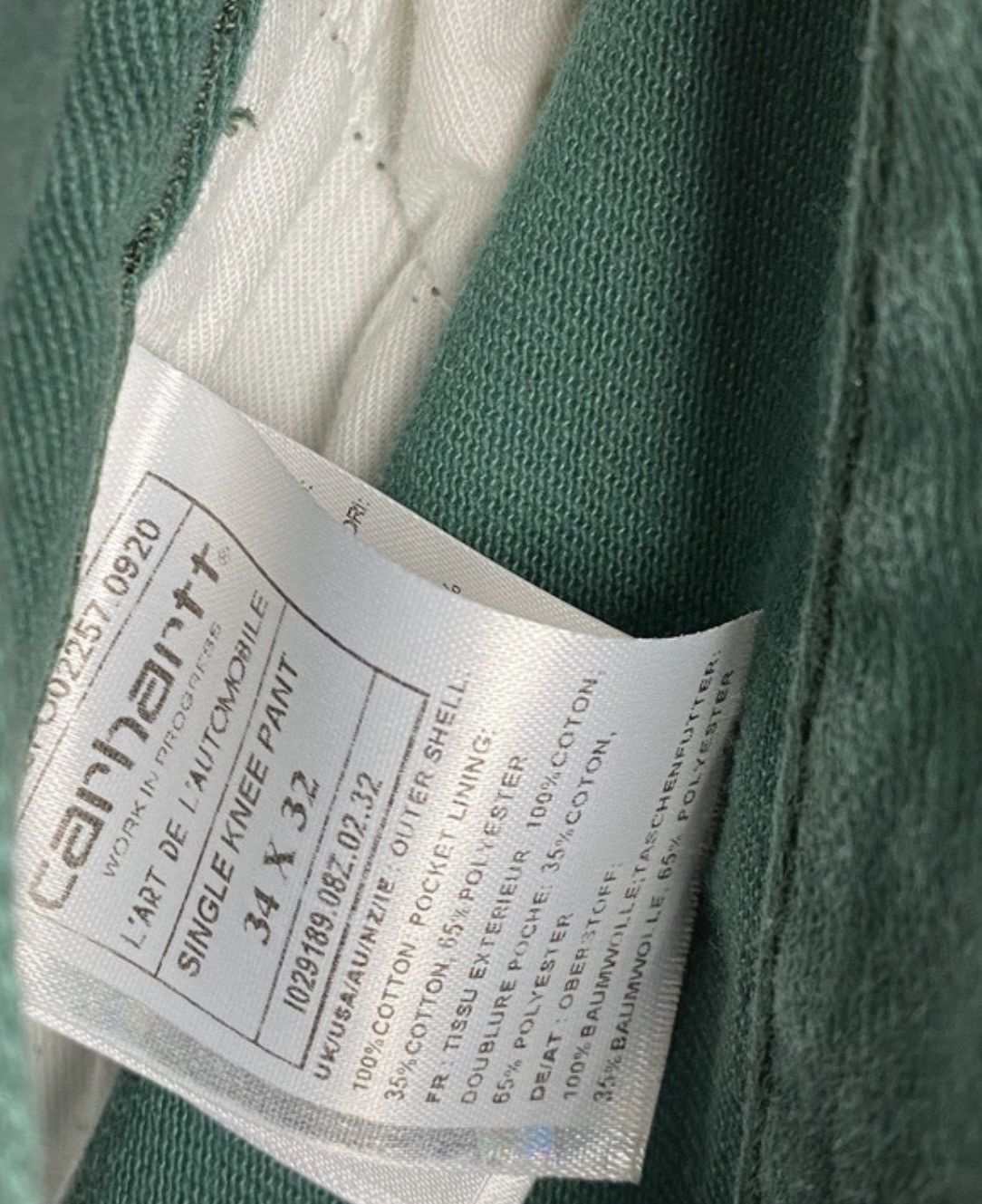 Carhartt Wip Single Knee Carhartt Wip x L'art De L'Automobile size 34/32 Size US 34 / EU 50 - 6 Thumbnail