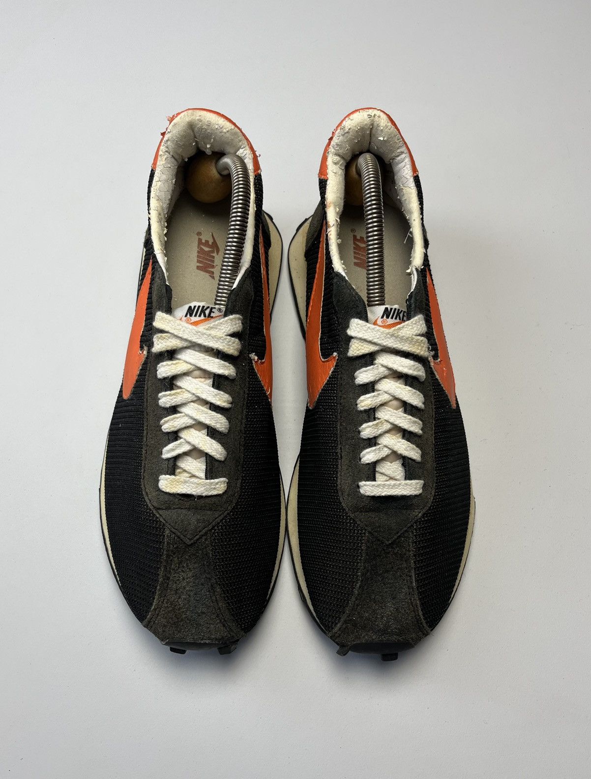 Nike Nike Vintage Waffle Racer 2007 Black Orange Size US 9 Size US 9 / EU 42 - 2 Thumbnail