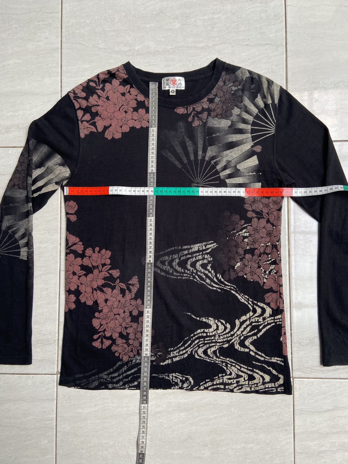 Japanese Brand Japanese Traditional Long Sleeve T-shirt Size US S / EU 44-46 / 1 - 2 Thumbnail