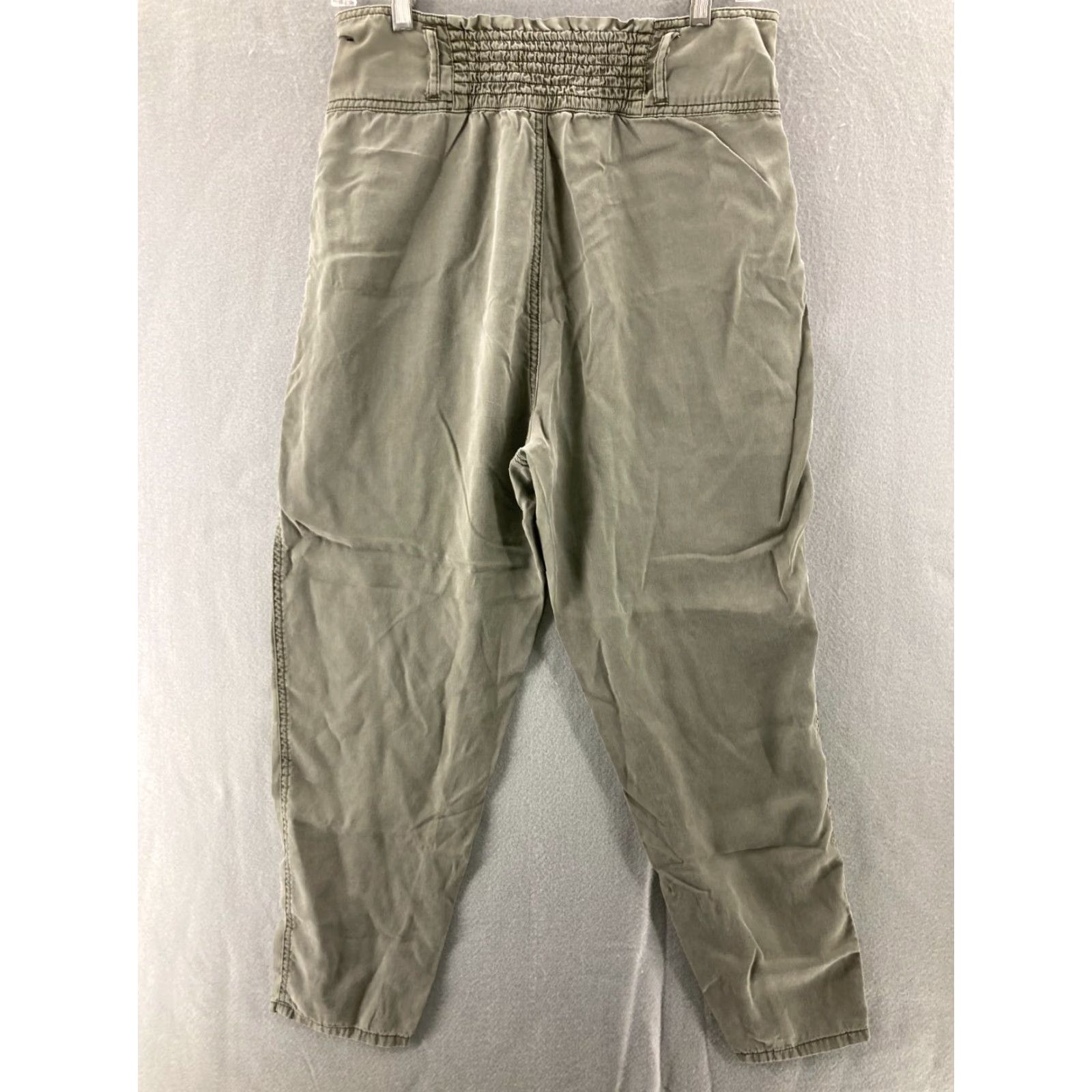 Abercrombie & Fitch VINTAGE Abercrombie & Fitch Pants Women M Gray Elastic Waist Ankle Hiking 90s Mens? Womens Size 32" / US 10 / IT 46 - 7 Thumbnail