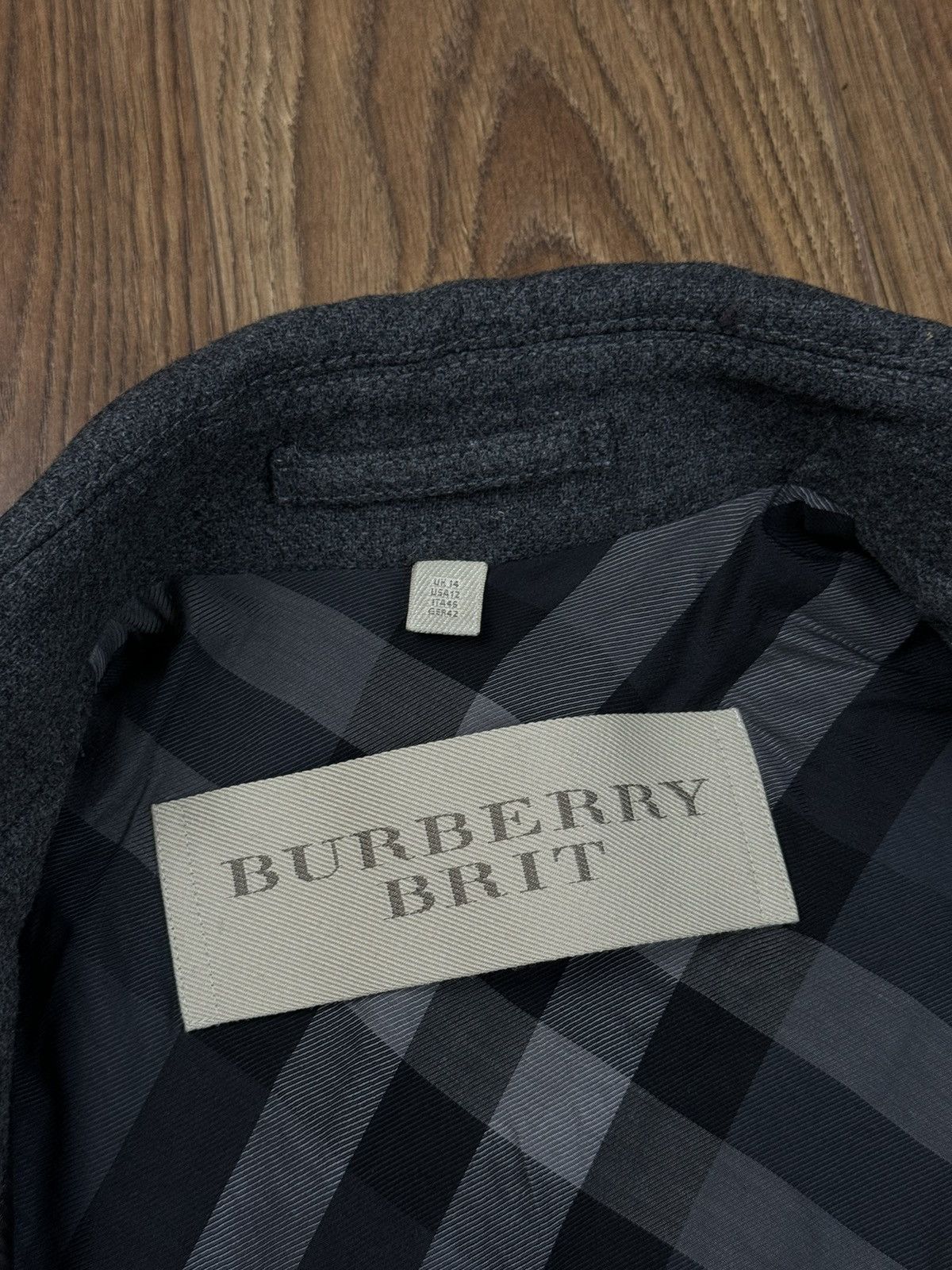 Burberry Wool duffle coat Burberry Nova Check original luxury item Size US L / EU 52-54 / 3 - 2 Thumbnail