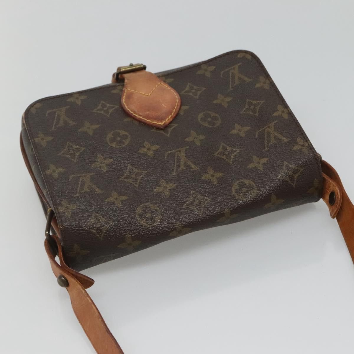 Louis Vuitton LOUIS VUITTON Monogram Cartouchiere MM Shoulder Bag M51253 Size ONE SIZE - 6 Thumbnail