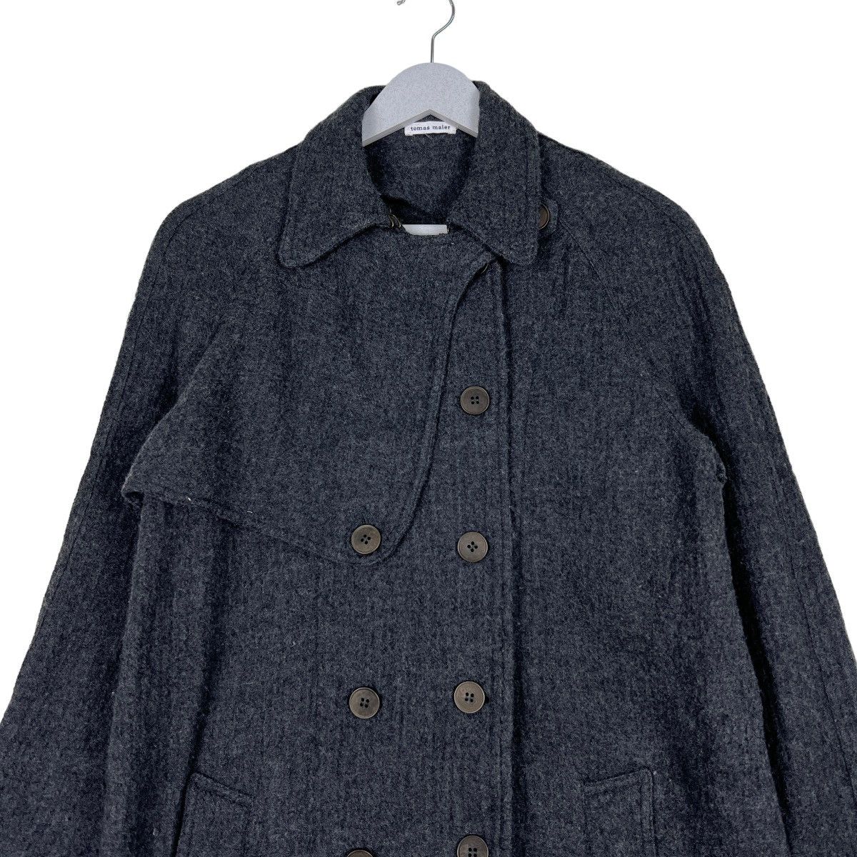 Tomas Maier 🔥 TOMAS MAIER DOUBLE BREAST OVERCOAT MADE IN ITALY Size US M / EU 48-50 / 2 - 4 Thumbnail