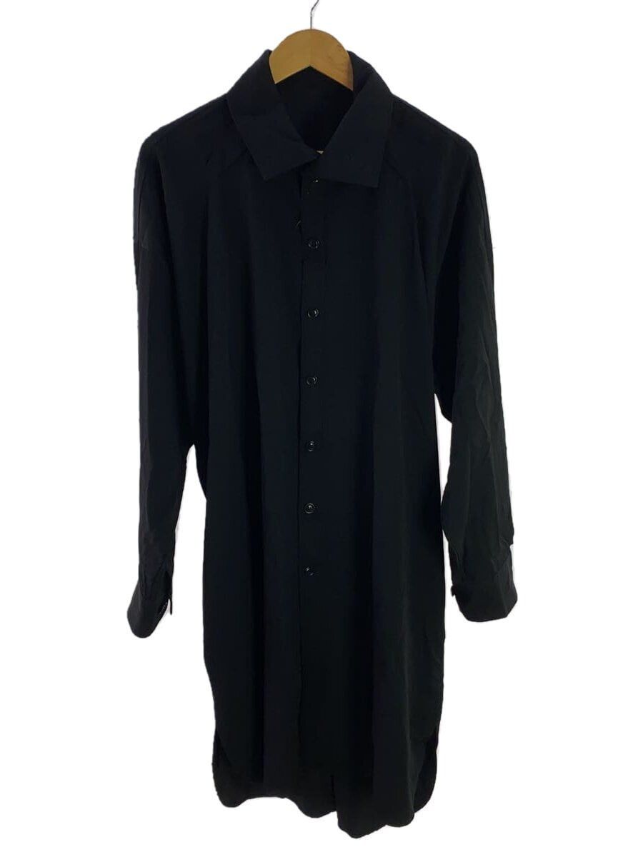 Yohji Yamamoto YOHJI YAMAMOTO POUR HOMME 17AW Stand Color Long Shirt Size US S / EU 44-46 / 1 - 1 Thumbnail