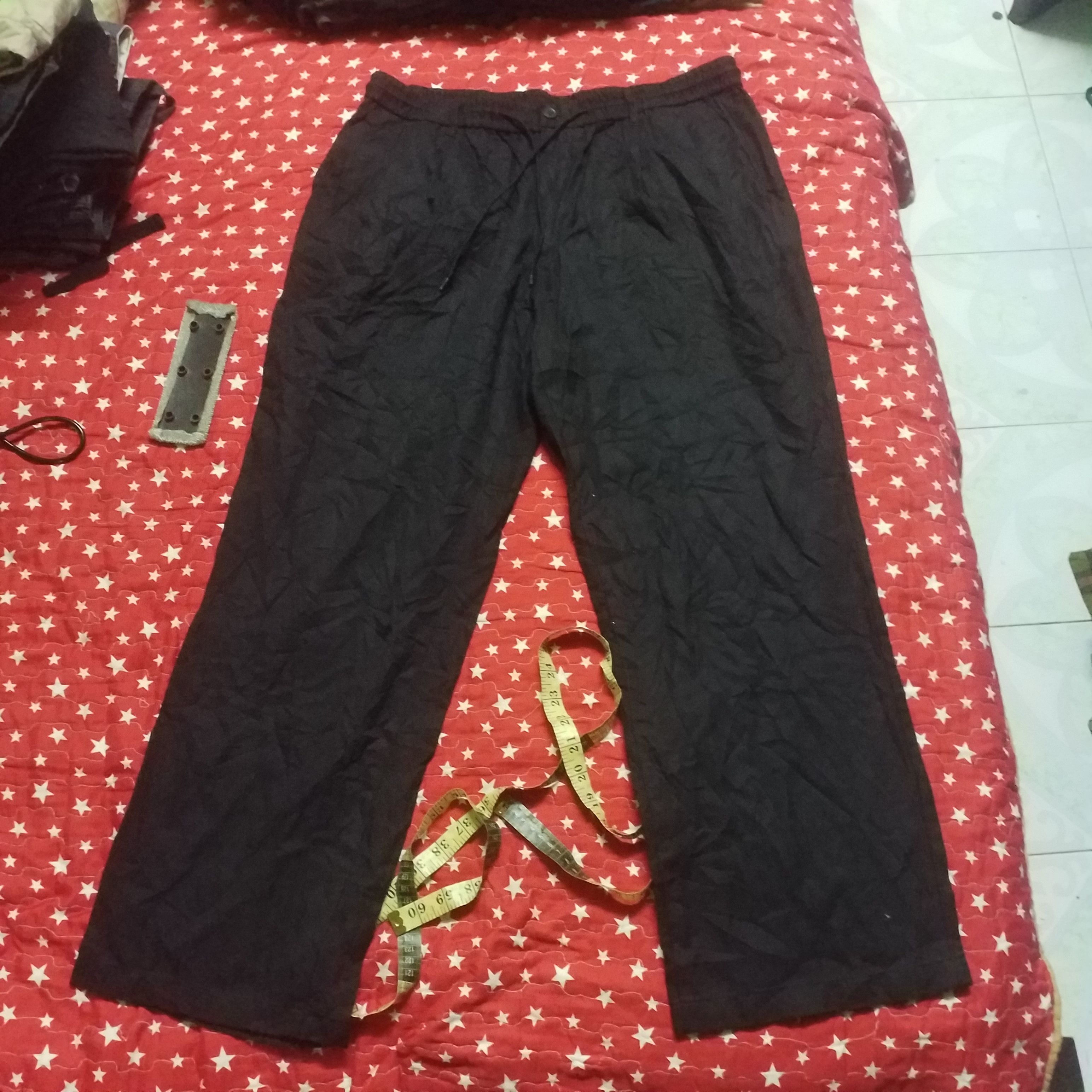 Japanese Brand SUPERBLACK BAGGY WIDER LEG LIKE NEW SIZE 32 TO 36 Size US 36 / EU 52 - 1 Thumbnail