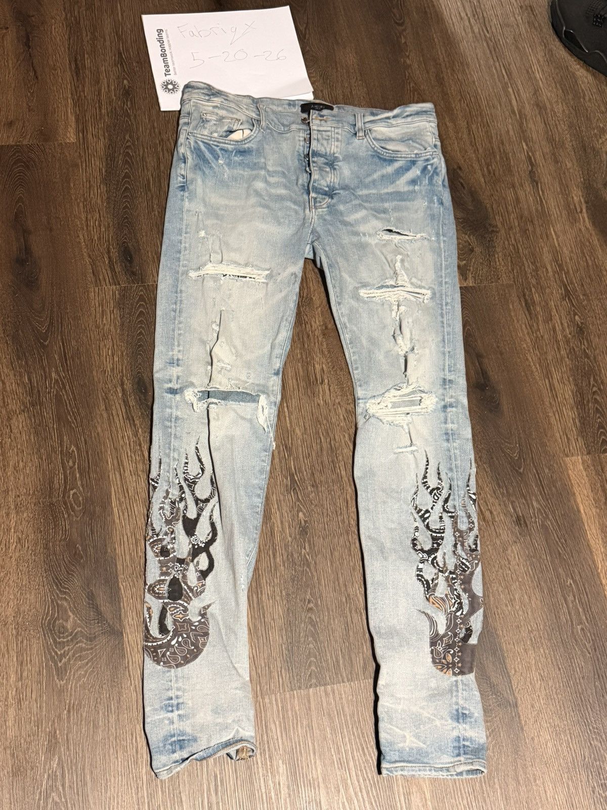 Amiri Amiri Jeans Size US 36 / EU 52 - 1 Thumbnail