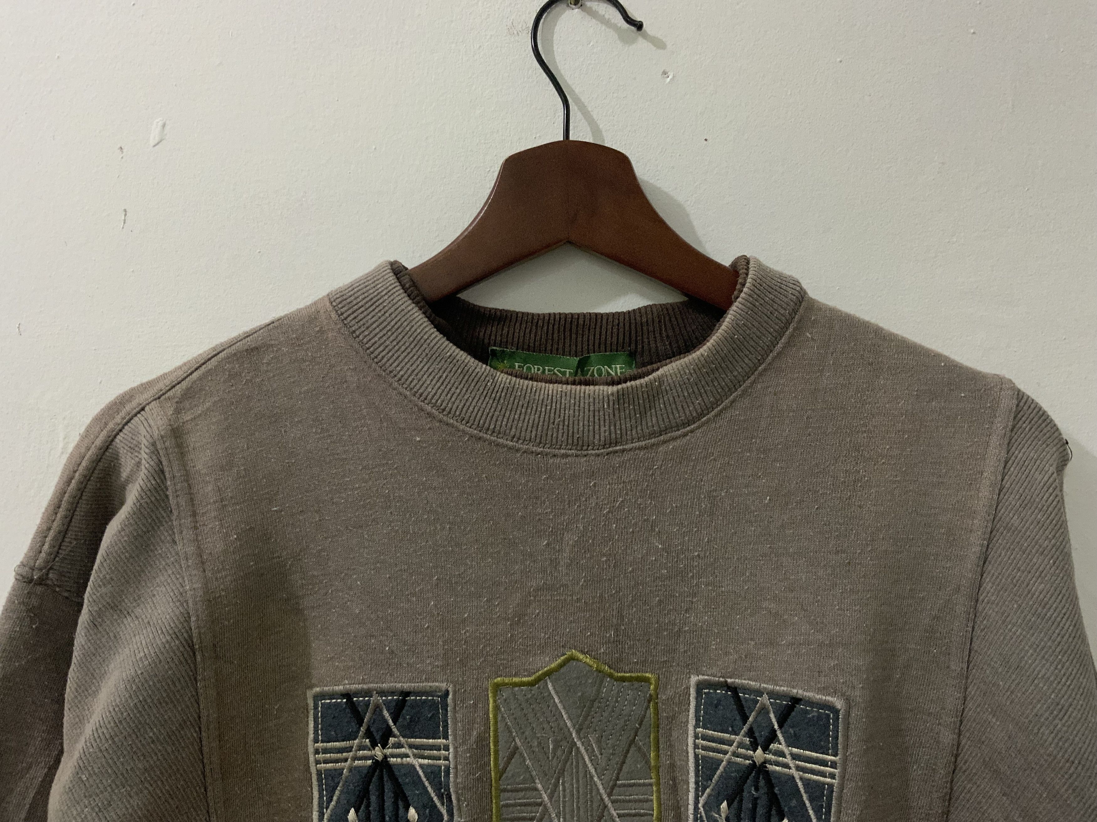 Japanese Brand Forest Zone Vintage Sweatshirt Size US M / EU 48-50 / 2 - 3 Thumbnail