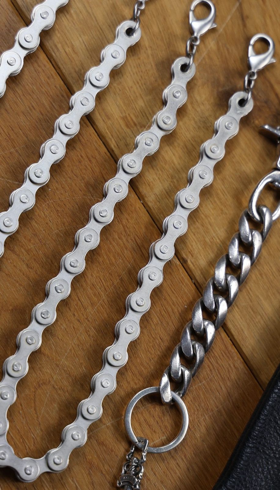 Vetements BIKER SILVER TONE WALLET CHAIN Size ONE SIZE - 7 Thumbnail