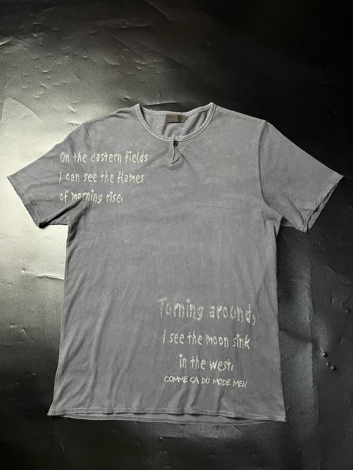 If Six Was Nine × Japanese Brand × Le Grande Bleu (L.G.B.) Japanese i see the moon sink by Comme Ca Du Mode Faded tees Size US M / EU 48-50 / 2 - 1 Thumbnail