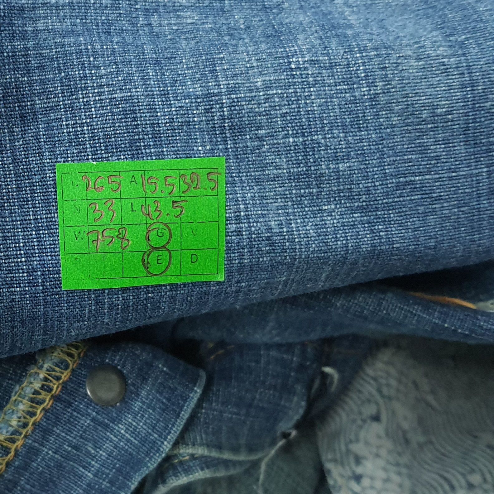 Sugar Cane Vintage Sugar Cane Okinawa Japan Brand Jeans C265N33 Size US 30 / EU 46 - 12 Thumbnail