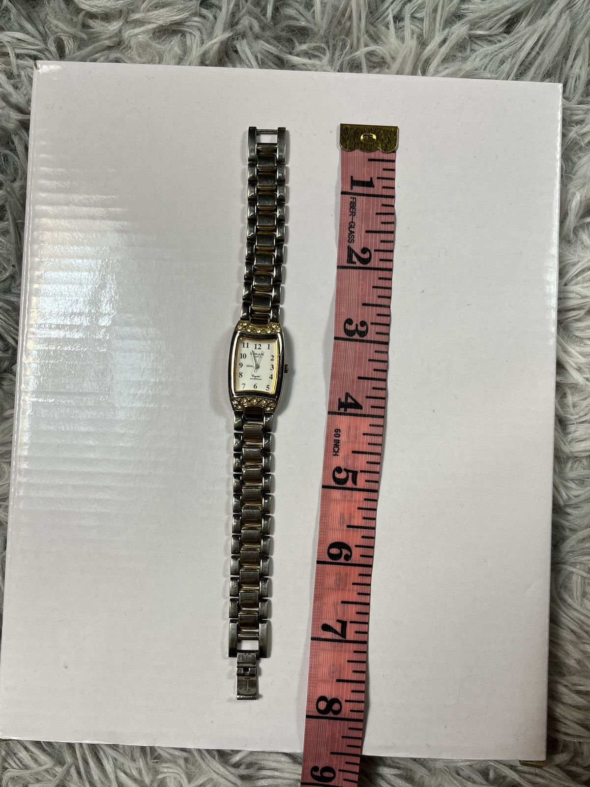 Hysteric Glamour Omax Gold & Silver Crystal Watch – Japanese Brand Size ONE SIZE - 18 Thumbnail