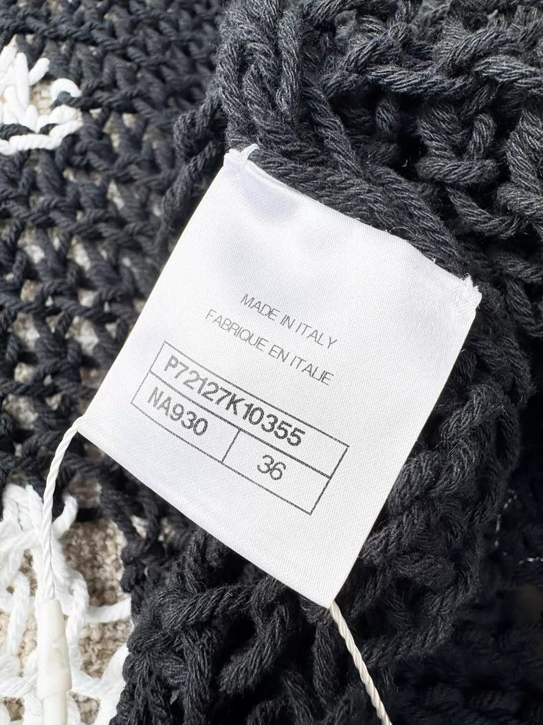 Chanel Chanel 22C Peace Pigeon Embroidery Black and White Mixed C Size XS / US 0-2 / IT 36-38 - 5 Thumbnail