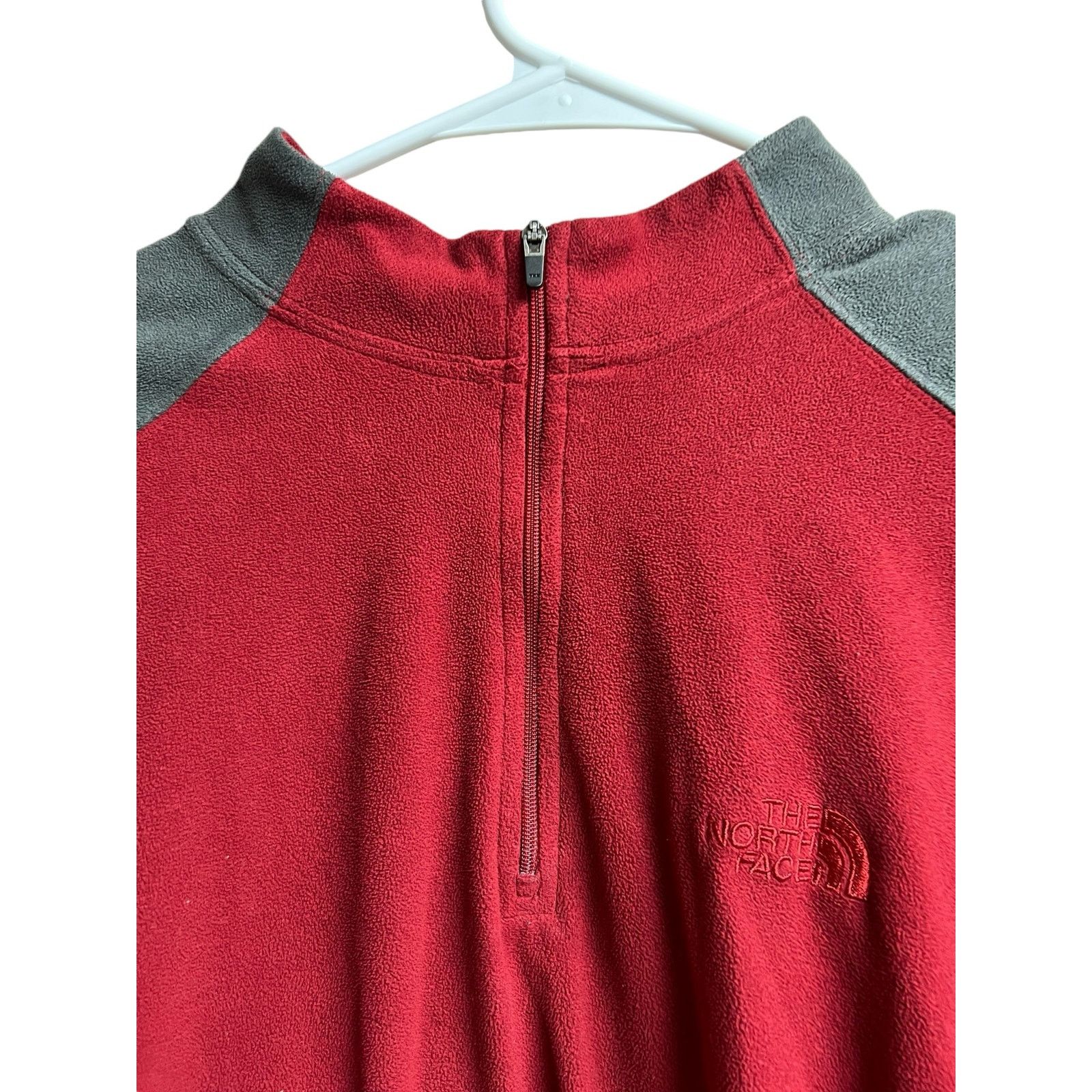 The North Face The North Face Men's Gray TKA 100 1/4 Zip Fleece Lightweight Size US M / EU 48-50 / 2 - 3 Thumbnail
