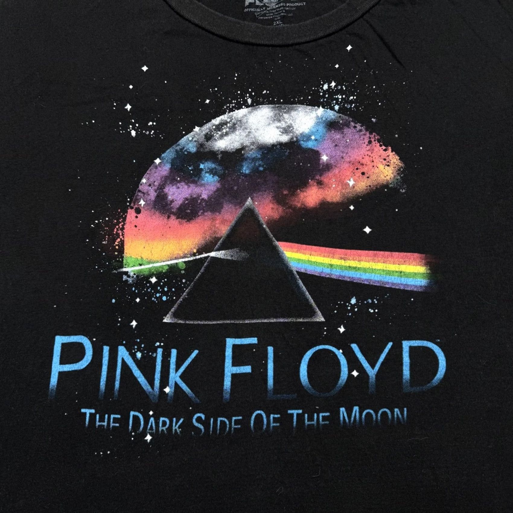 Vintage Pink Floyd Shirt Black Short Sleeve Crew Neck Graphic Tee Men's 2XL Casual Retro Music Size US XXL / EU 58 / 5 - 3 Thumbnail