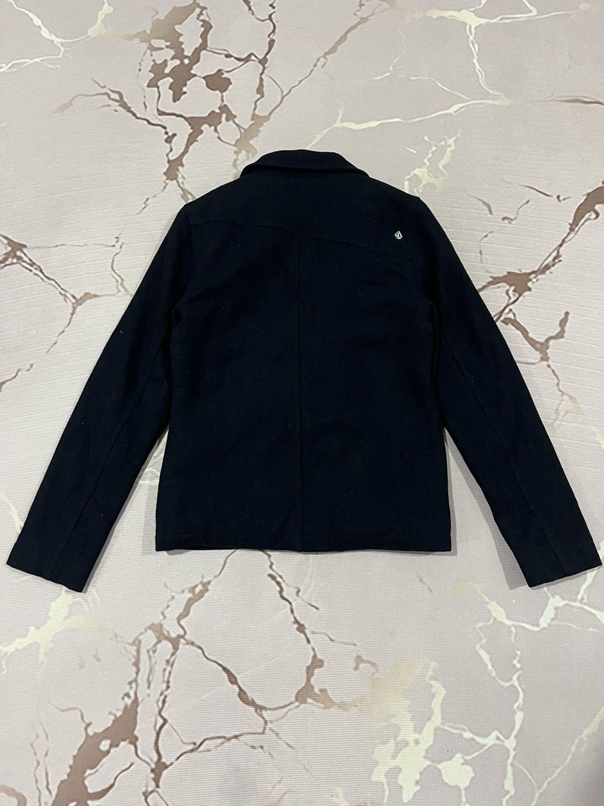Volcom Volcom Wool Pea Coat Cropped Jacket Black Womens S Size S / US 4 / IT 40 - 12 Thumbnail