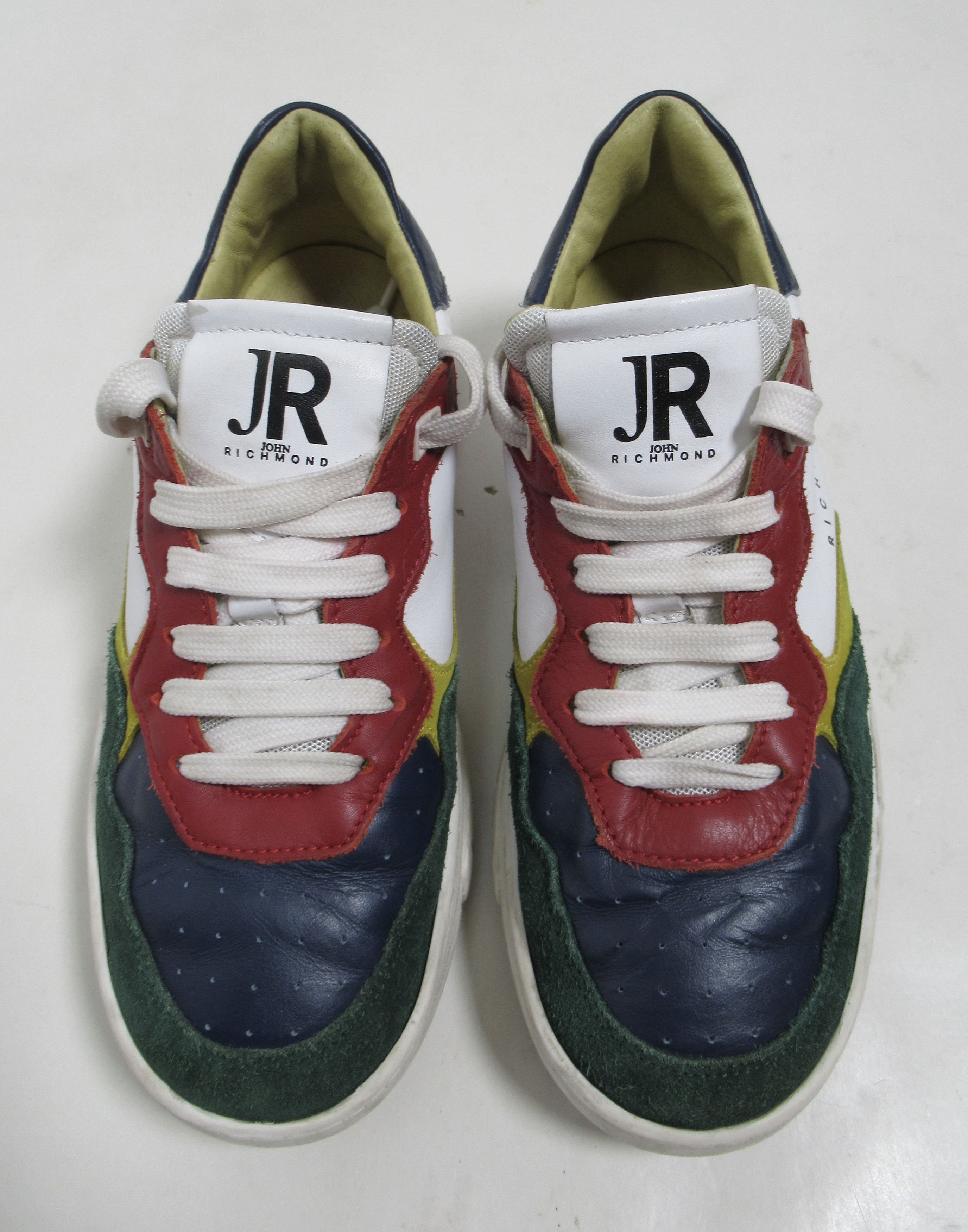 John Richmond John Richmond Low Top Leather Sneaker Multicolor 7.5 US Size US 7.5 / IT 37.5 - 2 Thumbnail