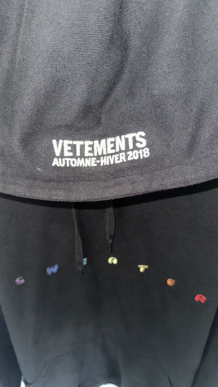 Vetements Vetements hoodie ‘Sweater’ FW/18 Size US S / EU 44-46 / 1 - 6 Thumbnail