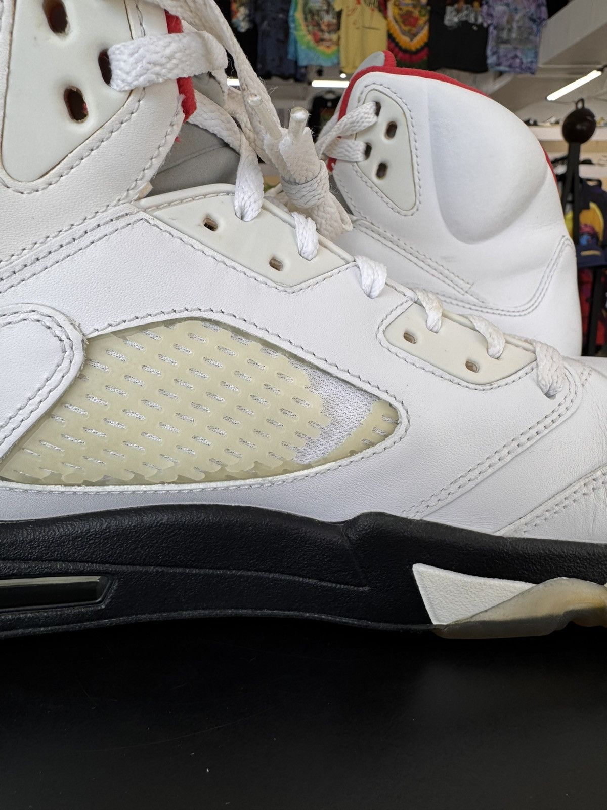 Jordan Brand Air Jordan 5 Fire Red Size 11.5 (2013) Size US 11.5 / EU 44-45 - 8 Thumbnail