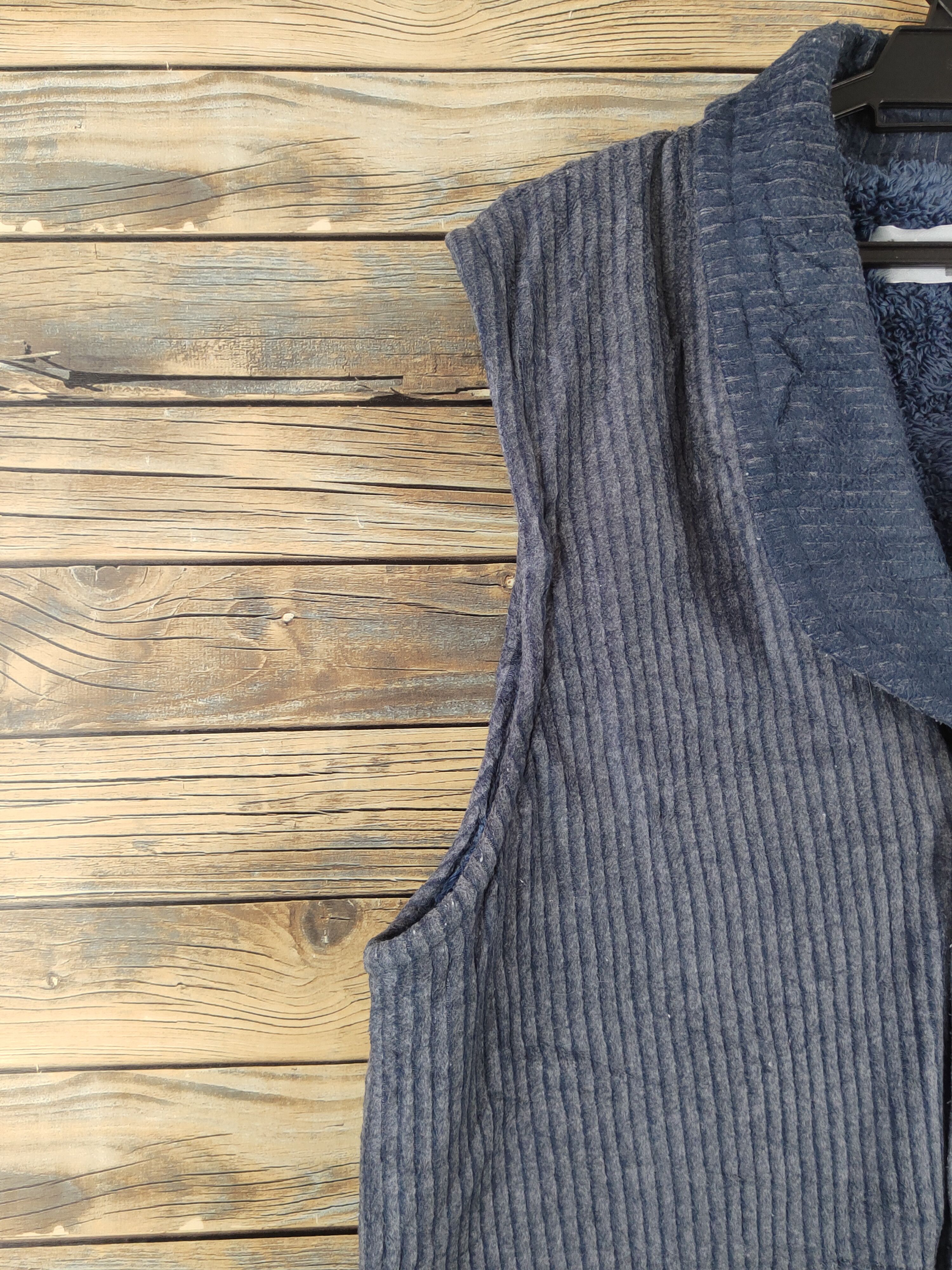 Japanese Brand × Vintage Rare Vintage Japanese Brand Navy Vests Size US L / EU 52-54 / 3 - 5 Thumbnail
