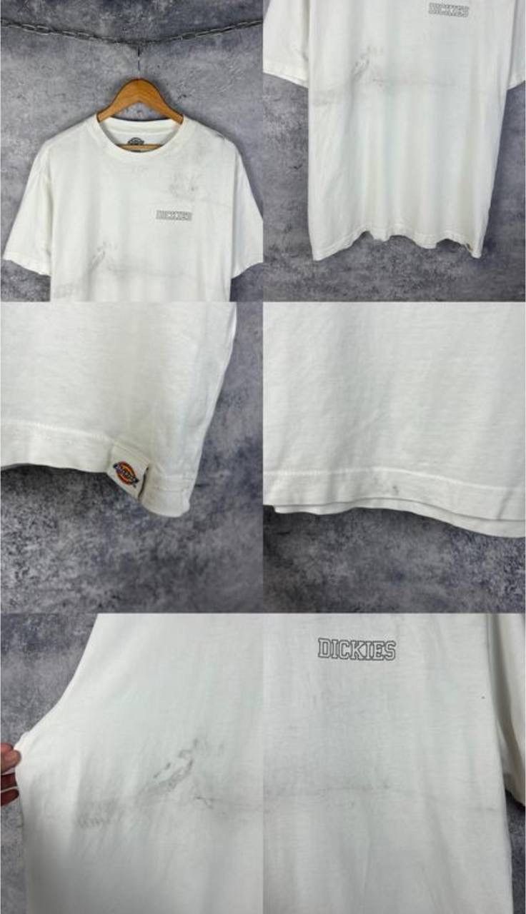 Dickies Dickies Tee Men's Size L White Short Sleeve` Size US L / EU 52-54 / 3 - 4 Thumbnail