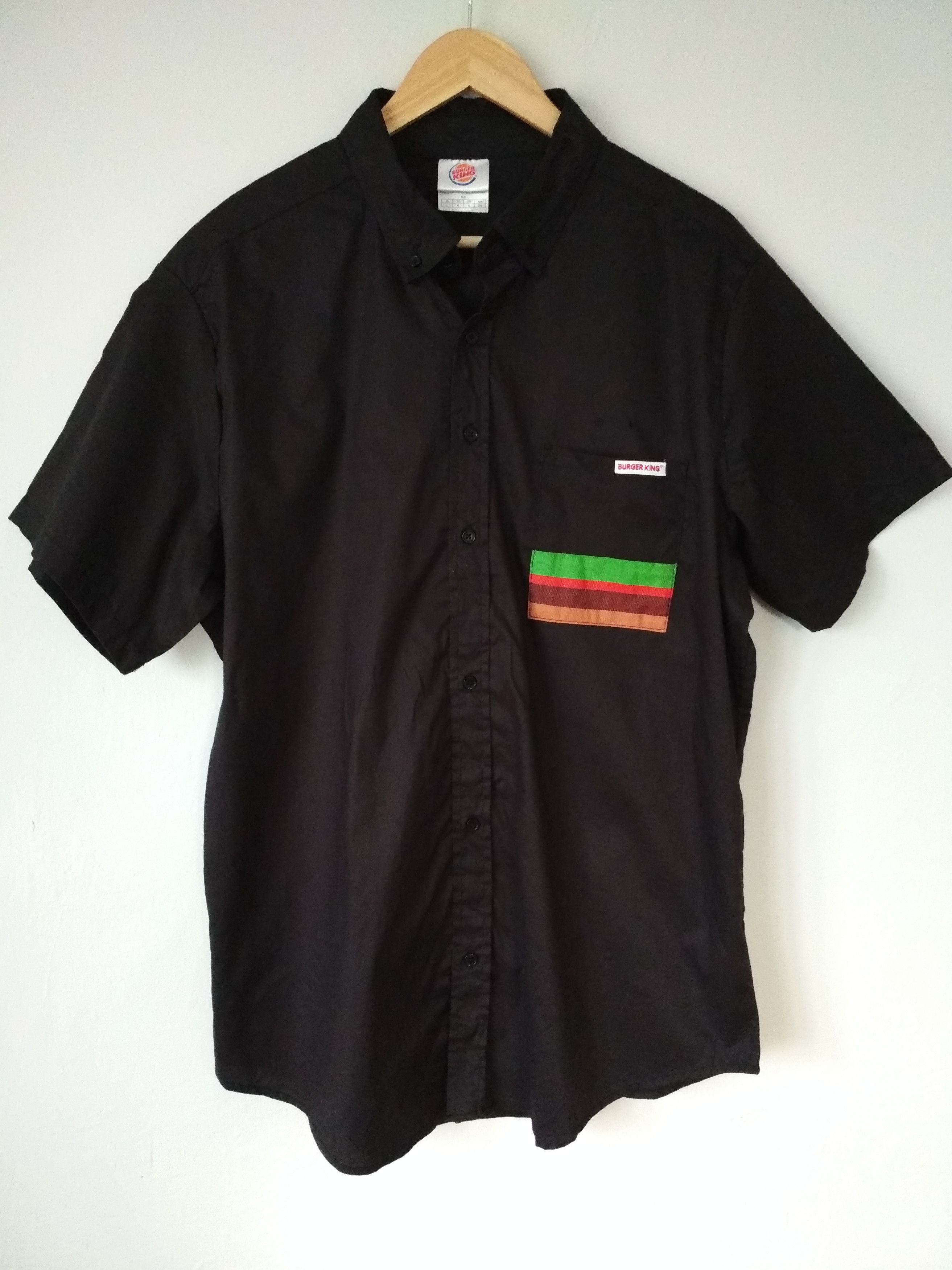 Japanese Brand Vintage Burger King Button Up Shirt Size US L / EU 52-54 / 3 - 1 Thumbnail