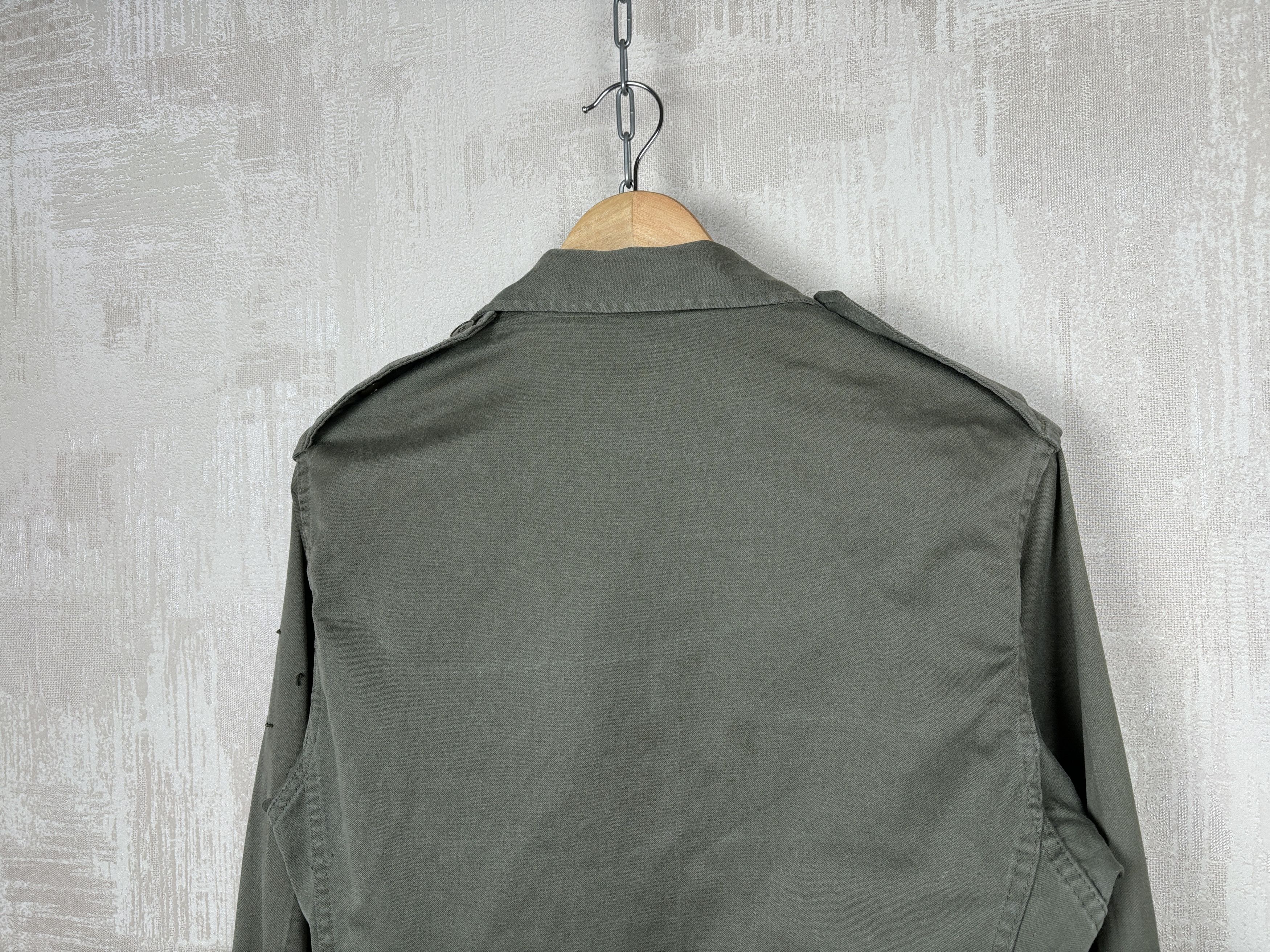 Vintage Socovet Bais 1987 Vintage 80's French Military Army Jacket Size US S / EU 44-46 / 1 - 18 Thumbnail