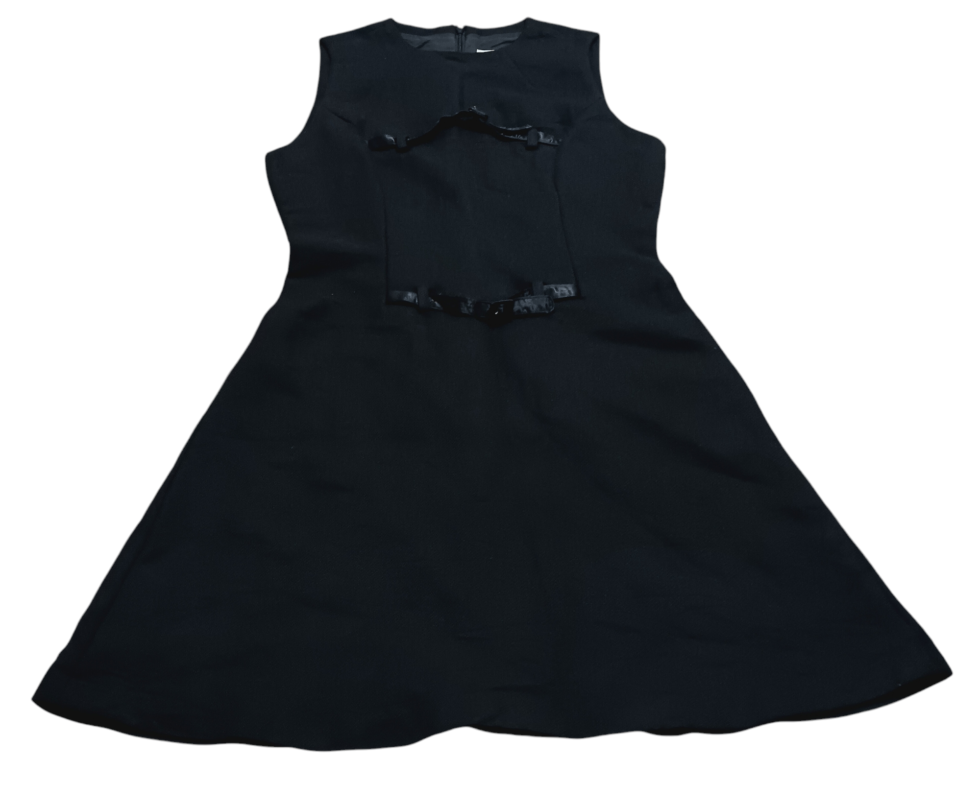 Issey Miyake VINTAGE I.S SUNAO KUWAHARA BLACK BONDAGE DRESS Size M / US 6-8 / IT 42-44 - 1 Thumbnail