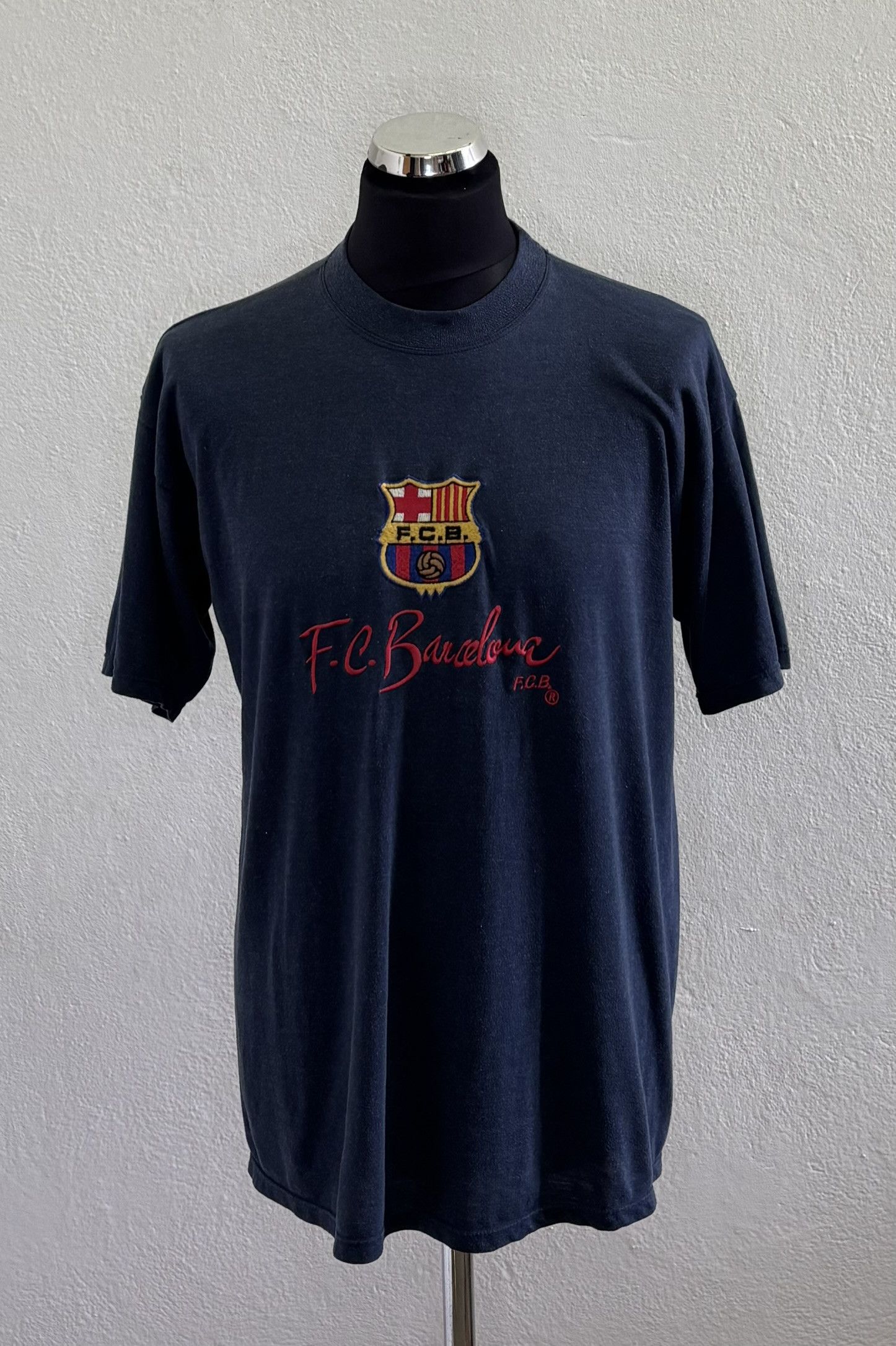 Vintage FC Barcelona Gabma vintage T-shirt large Size US L / EU 52-54 / 3 - 1 Thumbnail