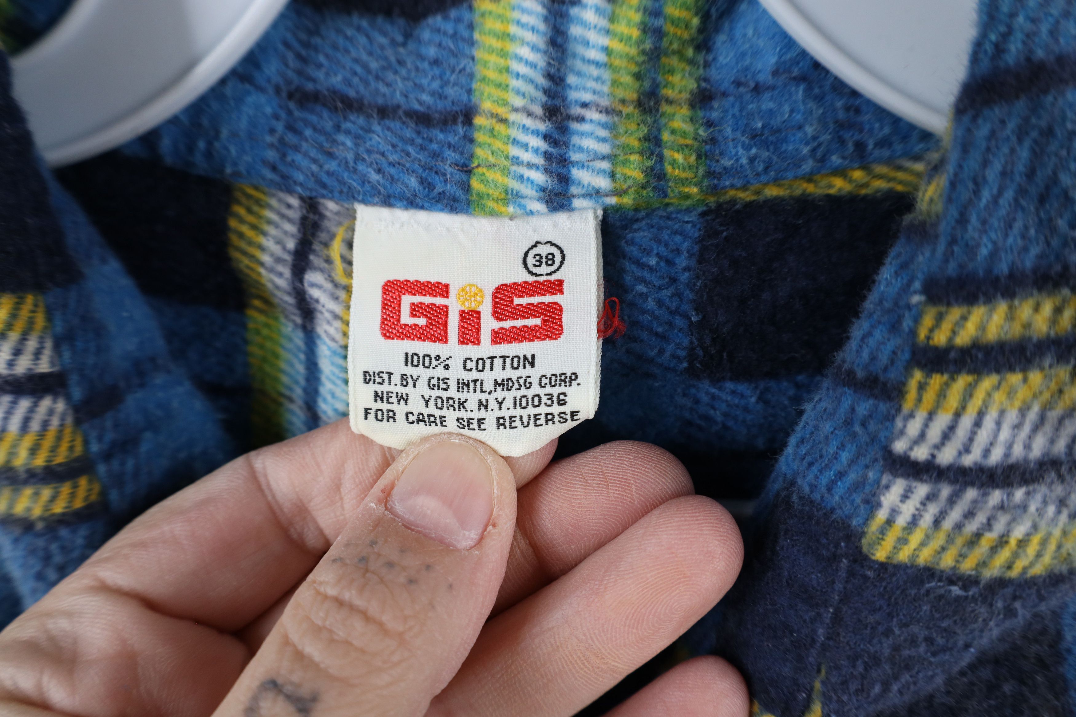 Vintage Vintage 70s Streetwear Flannel Collared Button Shirt Plaid Size XS / US 0-2 / IT 36-38 - 6 Thumbnail