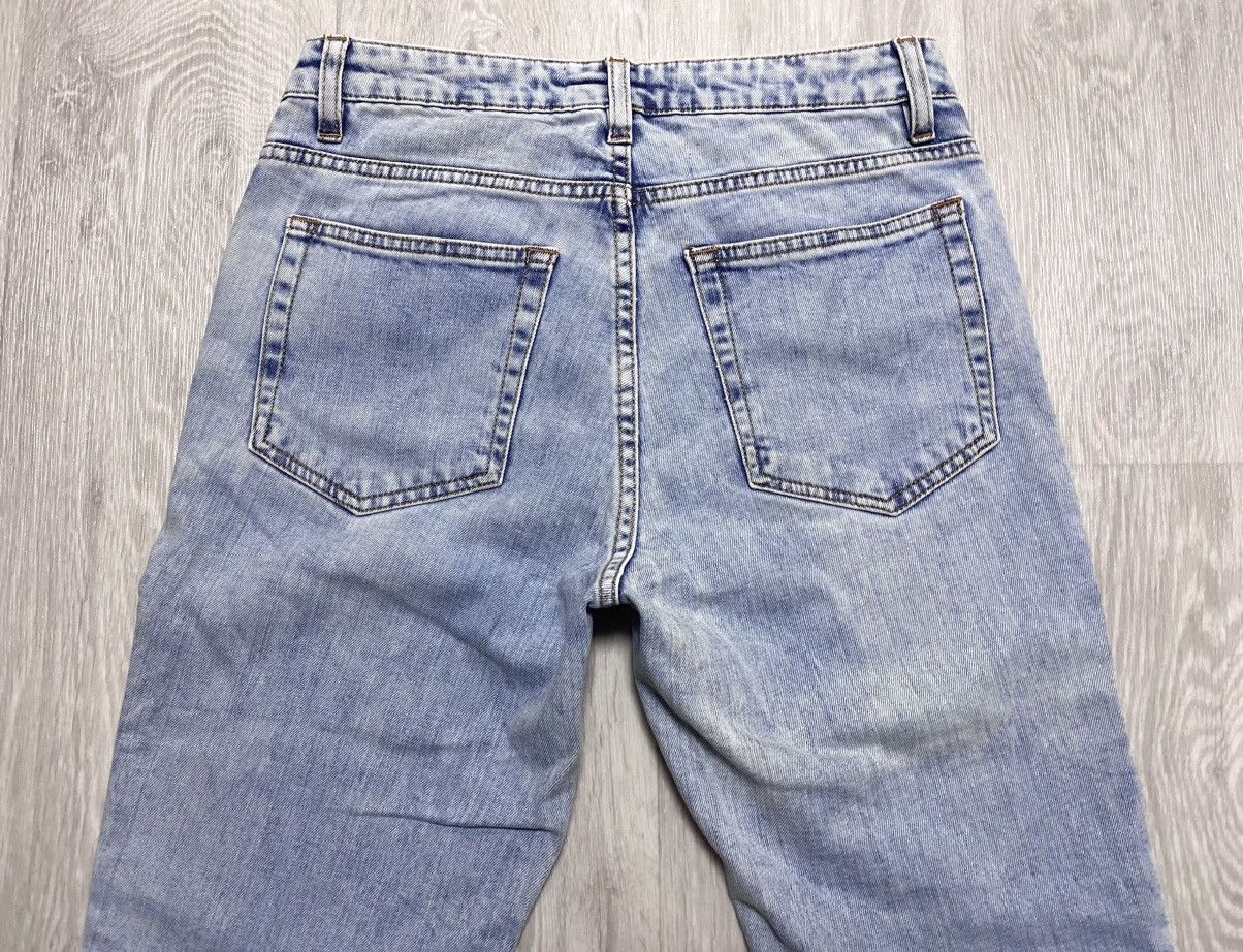 Acne Studios Women’s Acne Studios Flex S Silver Vint Bleached Denim Jeans Size 26" / US 2 / IT 38 - 22 Thumbnail