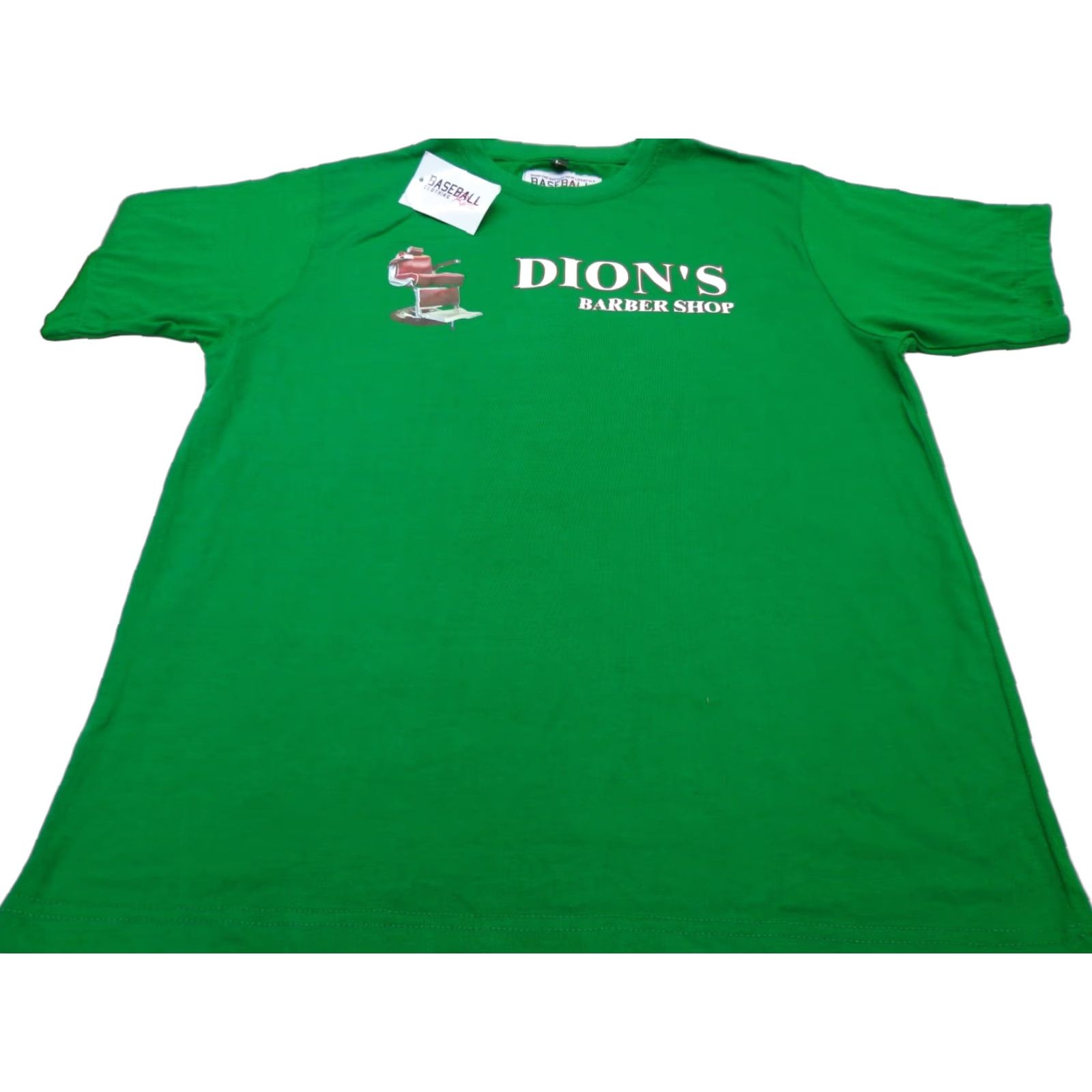 Vintage Baseball Rich T-Shirt Men Large Green Short Sleeve New w Defect Size US L / EU 52-54 / 3 - 1 Thumbnail