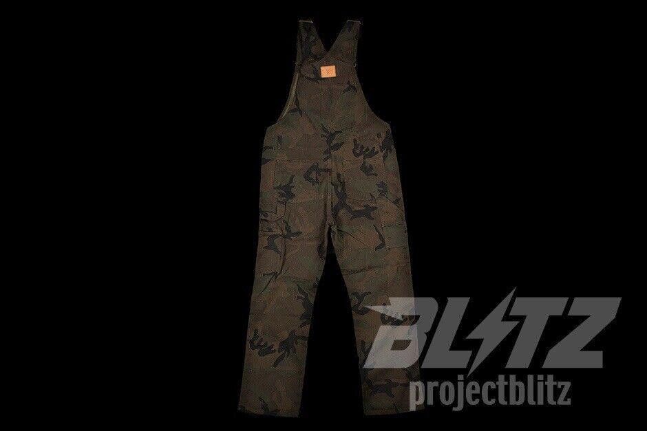 Louis Vuitton 2017 SUPREME X LOUIS VUITTON JACQUARD DENIM OVERALLS PANTS Size US 34 / EU 50 - 2 Thumbnail