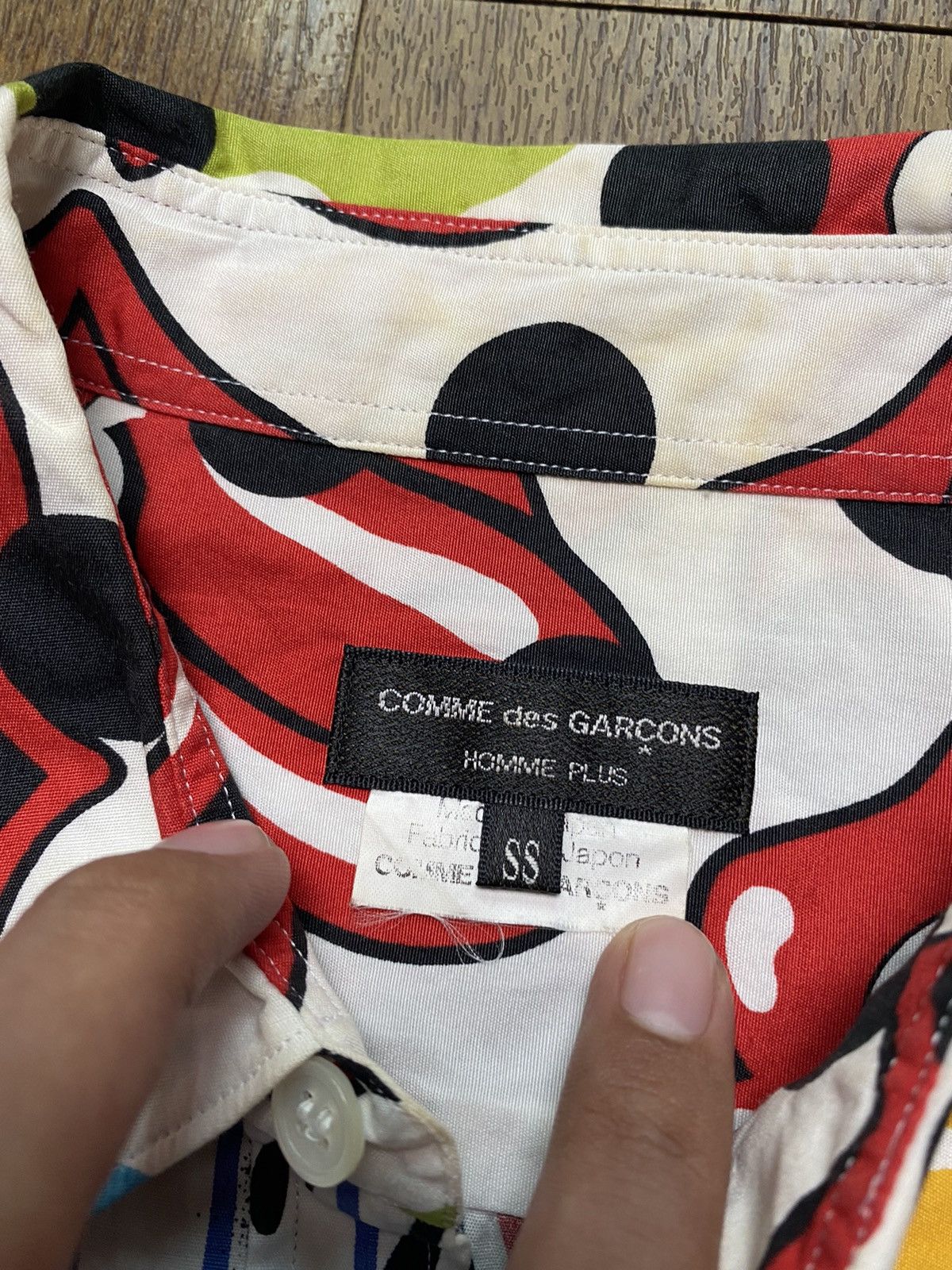 Comme des Garcons Homme Plus Runway SS06 CDG Homme Plus The Rolling Stones Shirt Size US S / EU 44-46 / 1 - 5 Thumbnail