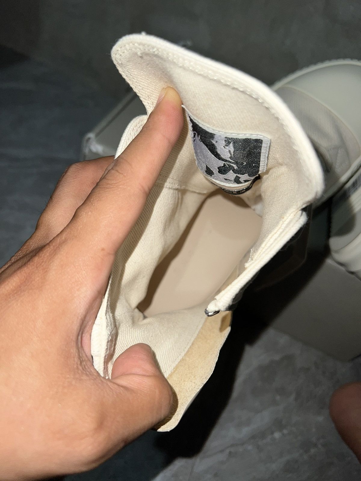 Rick Owens Rick Owens DRKSHDW Cargo Pocket “Face” Ramones High Size US 8 / EU 41 - 16 Thumbnail