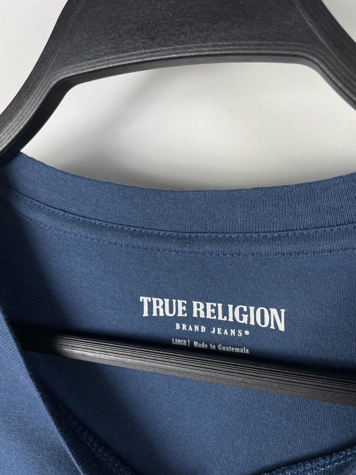 True Religion × Vintage True Religion Buddha Big Logo T-shirt Size US L / EU 52-54 / 3 - 14 Thumbnail