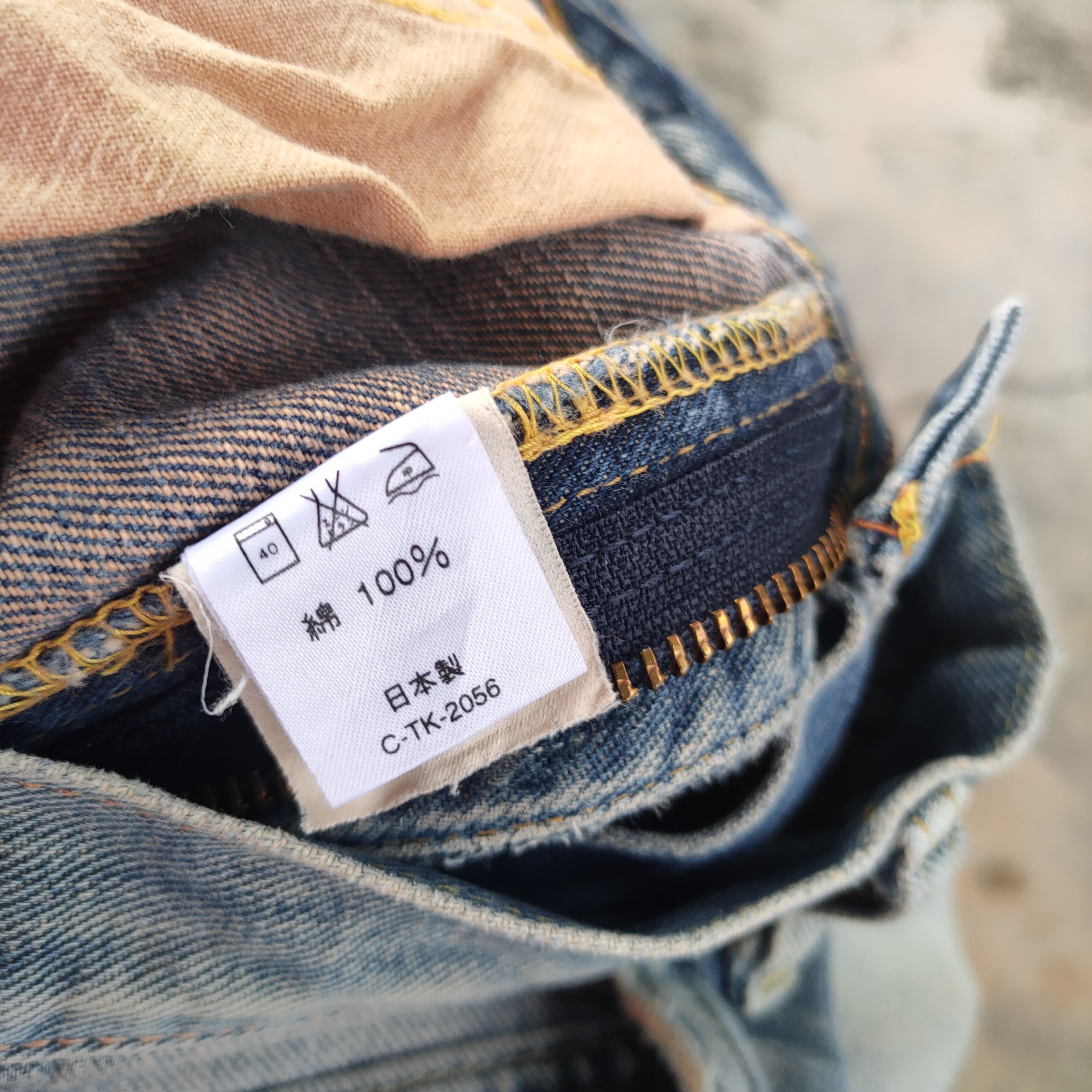Lee W29 VINTAGE LEE FADED DISTRESSED JEAN DENIM PANTS Size US 29 - 14 Thumbnail
