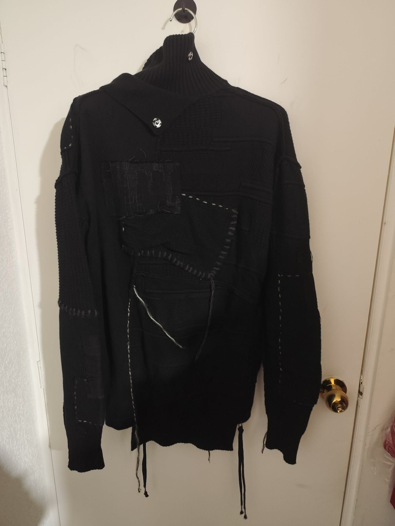 D.Hygen Cotton Cashmere Crust Patch Knit Pullover Size US S / EU 44-46 / 1 - 3 Thumbnail