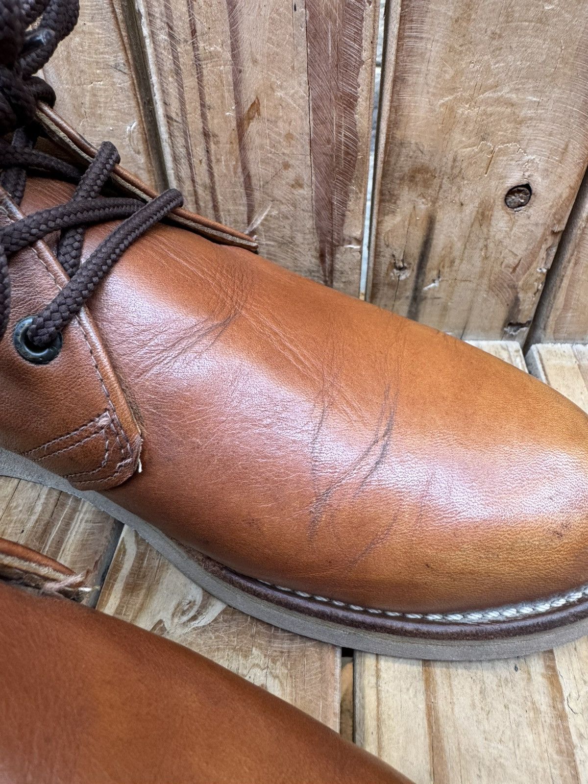 Red Wing Red wing 595 brown Men’s Chukka leather boots US 9 E2 UK 8 Size US 9 / EU 42 - 11 Thumbnail