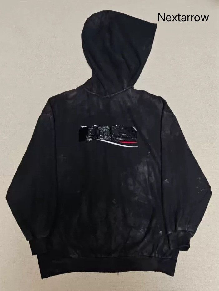 Balenciaga Balenciaga 23ss hooded sweatshirt2412-Nextarrow Size US L / EU 52-54 / 3 - 2 Thumbnail